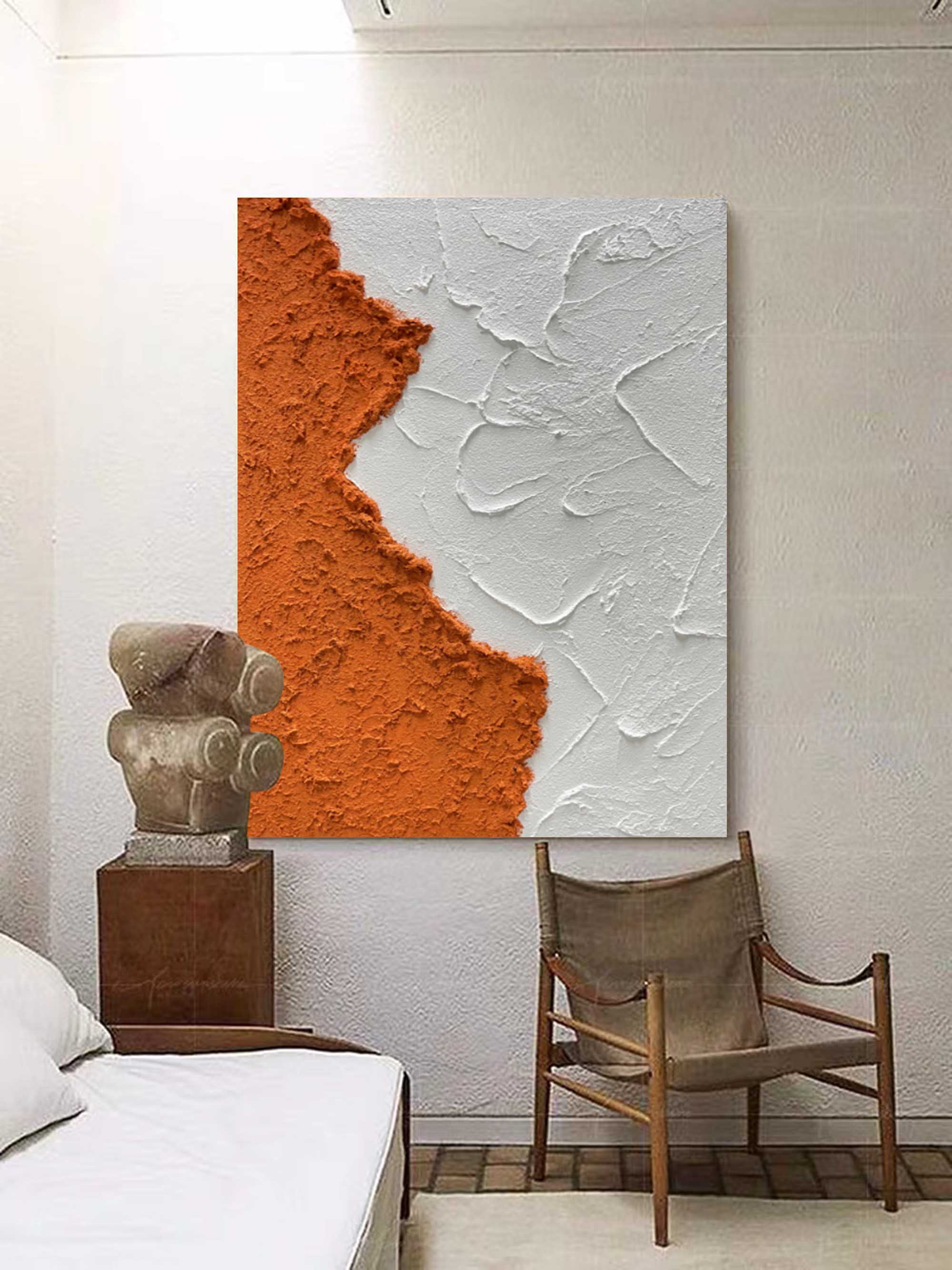 Textured Abstract Earth Tones Art