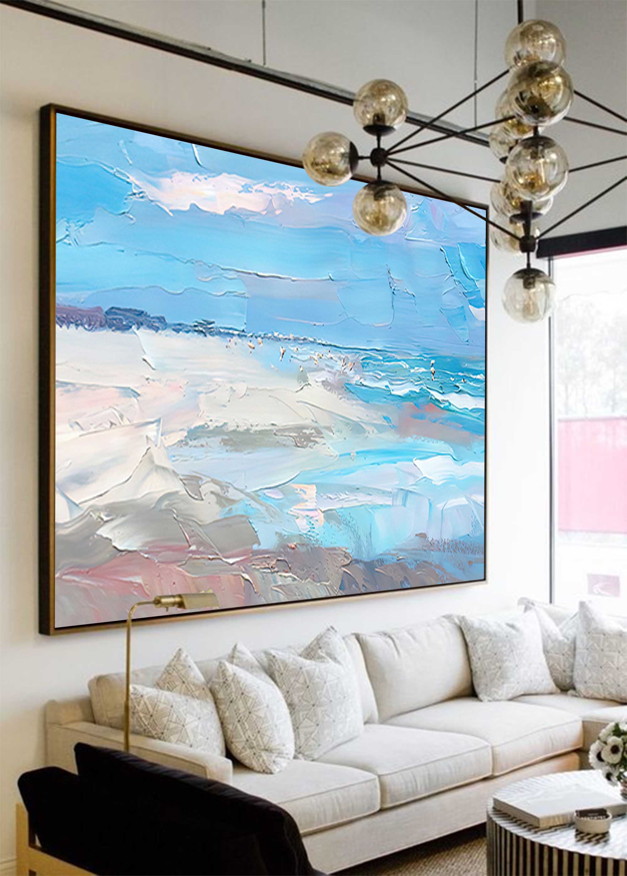 Coastal Breeze in Abstract