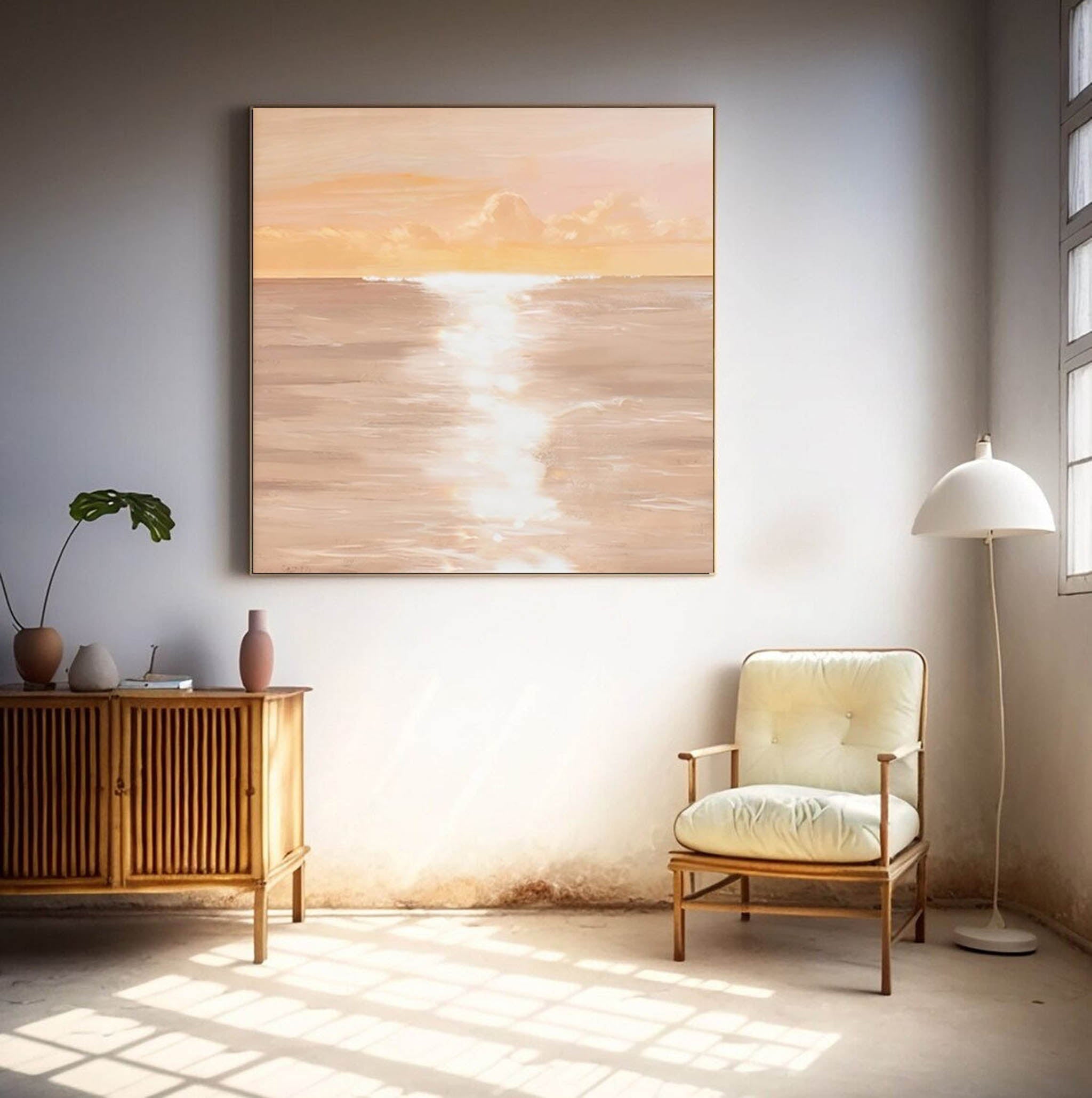 Golden Horizon at Sunset