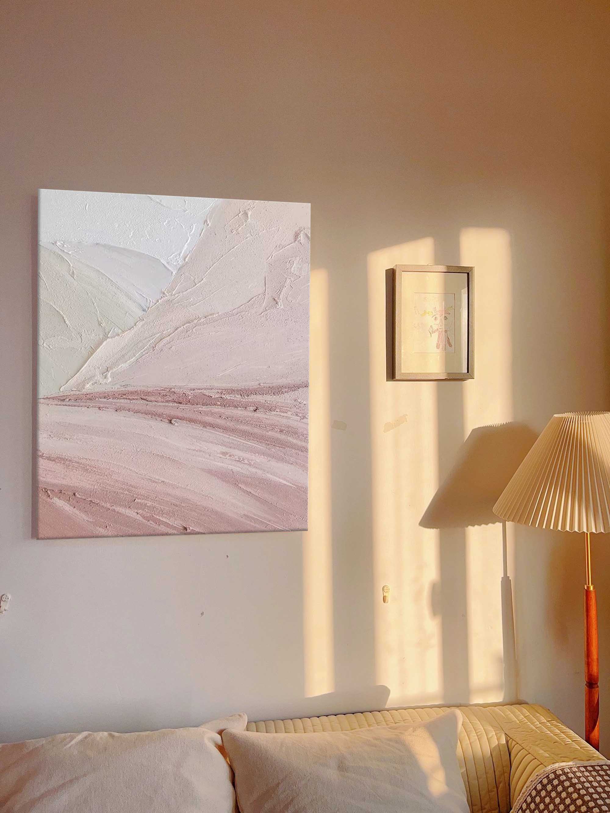Soft Horizons: Minimalist Desert Palette