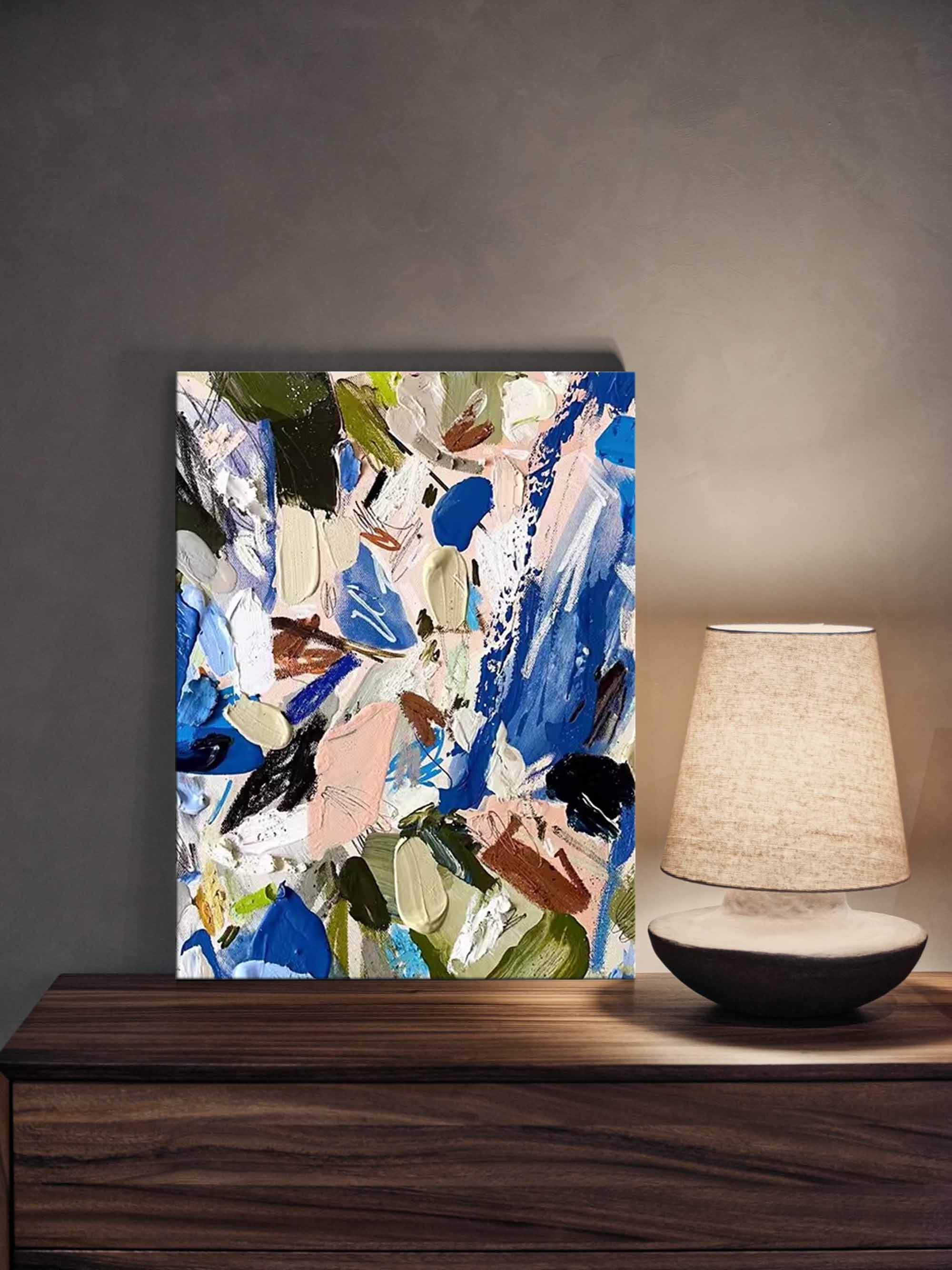 Vibrant Abstract Expressionist Art
