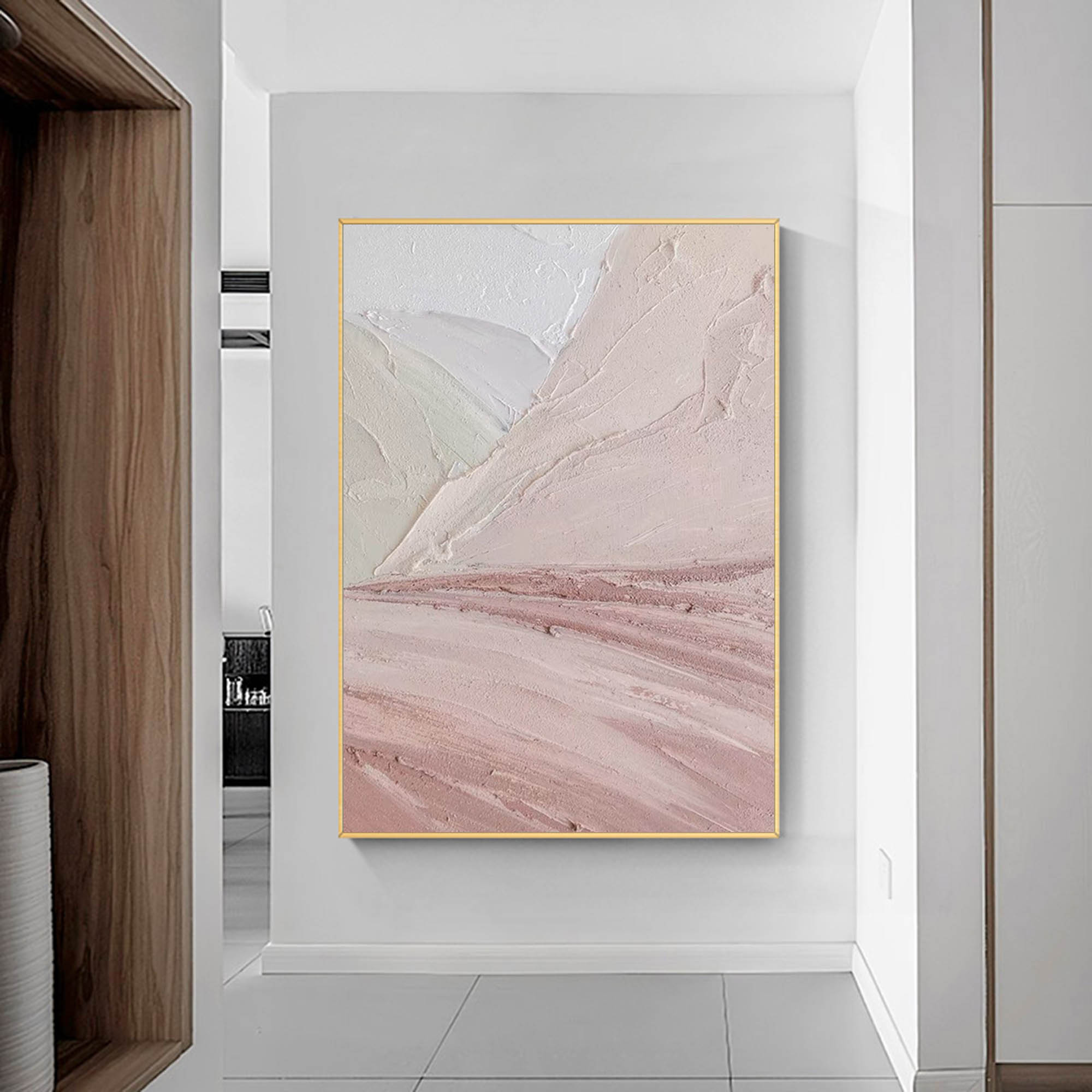 Soft Horizons: Minimalist Desert Palette