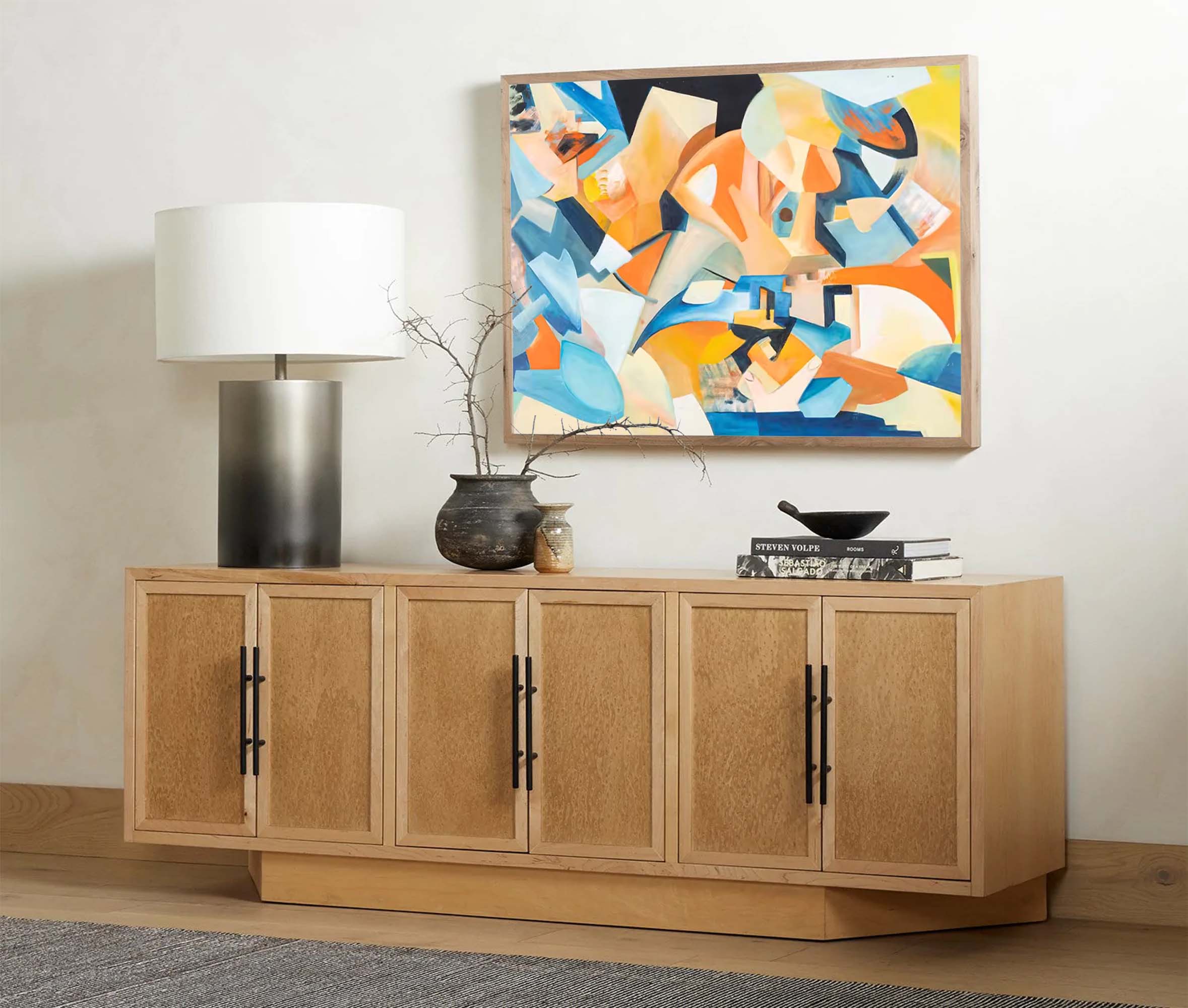 Geometric Abstract Colorful Art