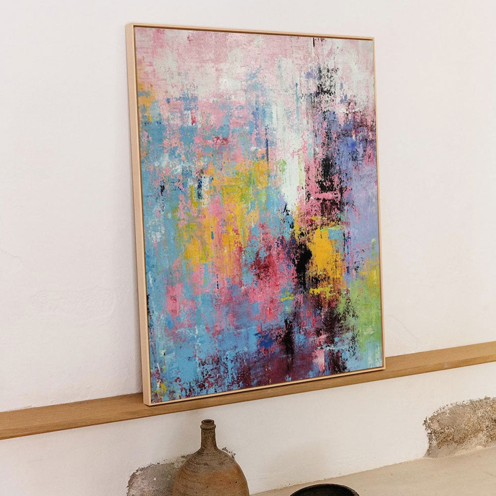 Soft Pastel Abstract Wall Art