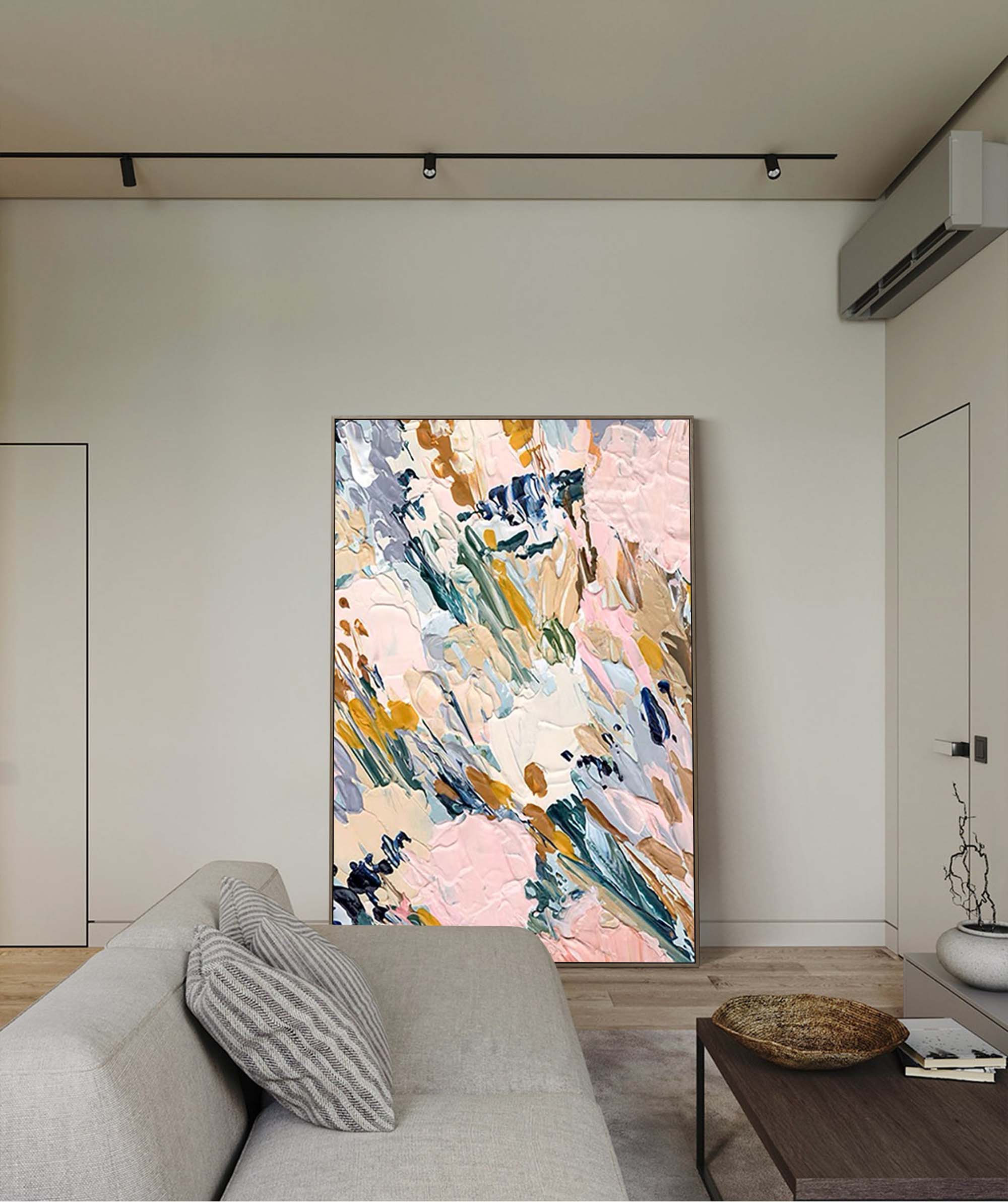 Pastel Bloom Abstract