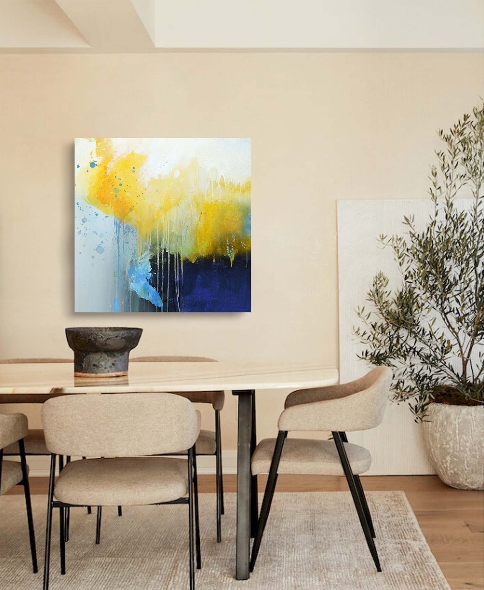 Dreamy Watercolor Abstract Art