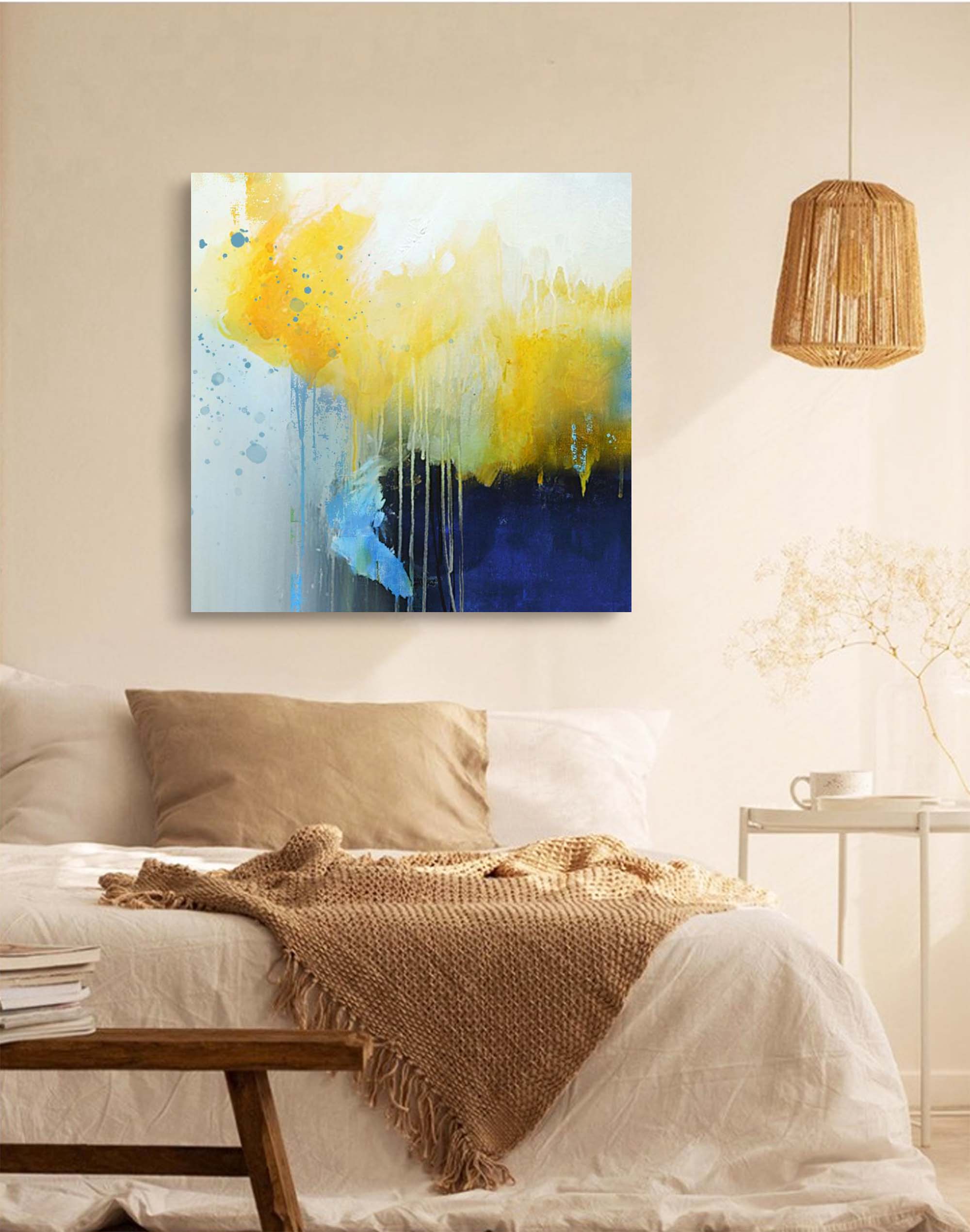 Dreamy Watercolor Abstract Art