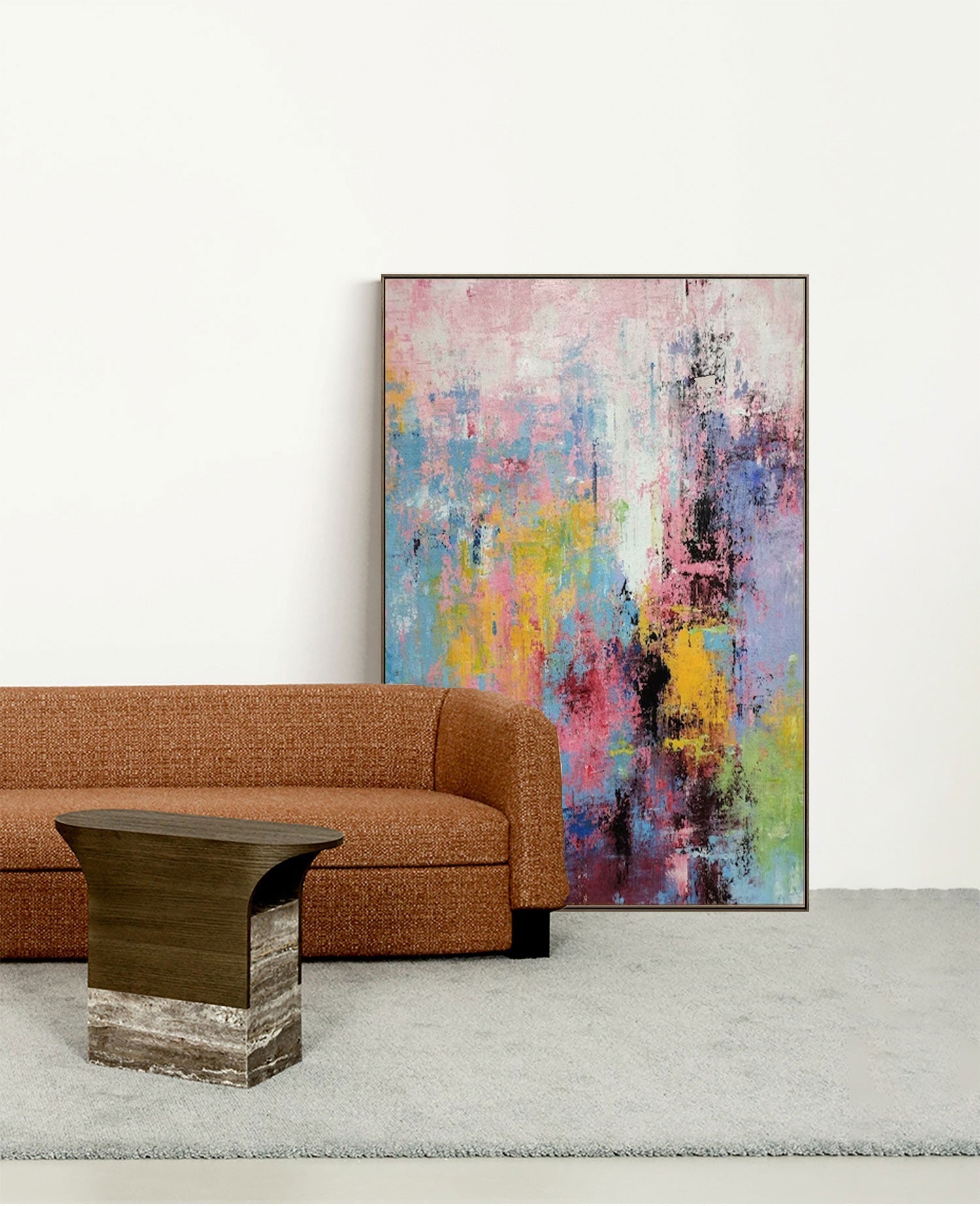 Soft Pastel Abstract Wall Art