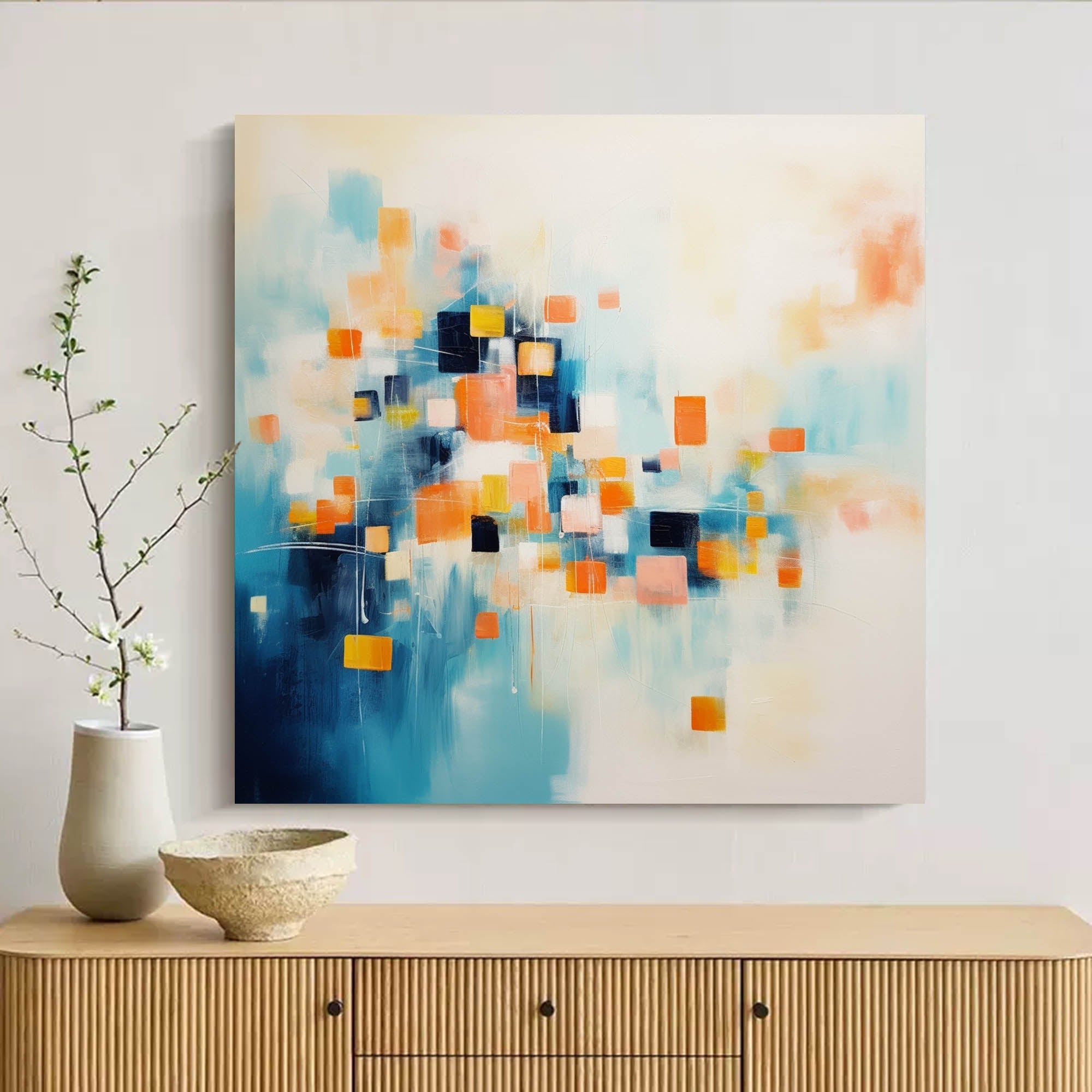 Abstract Rhythm of Colors