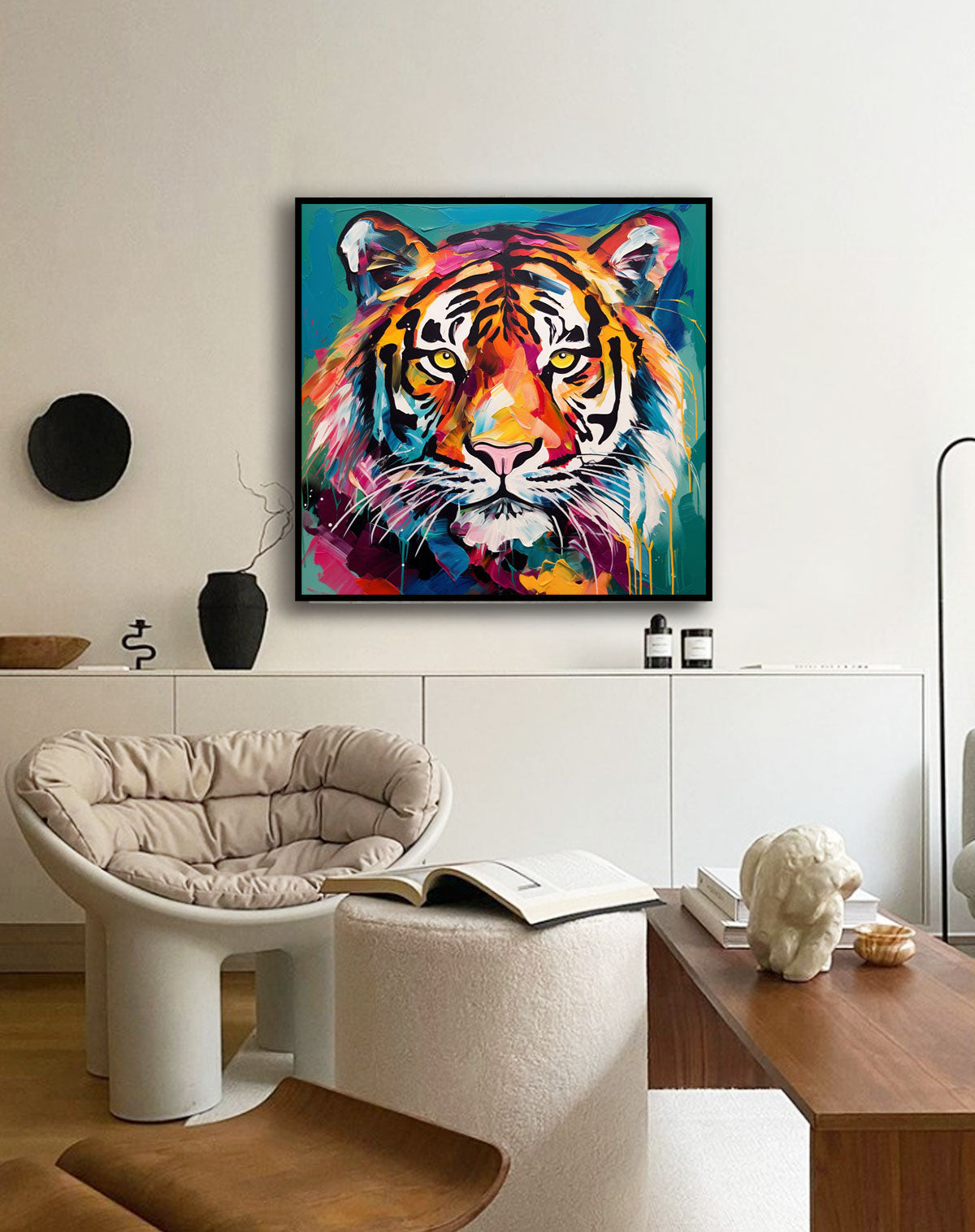 Radiant Tiger in Technicolor