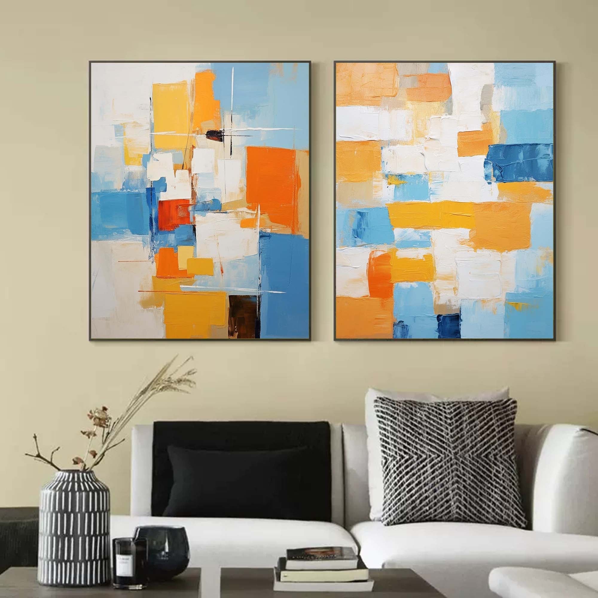 Vibrant Abstract Color Harmony