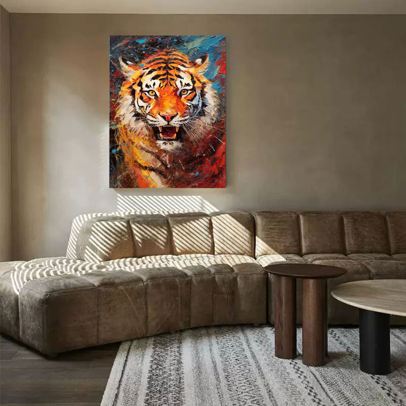 Fury Unleashed: Roaring Tiger