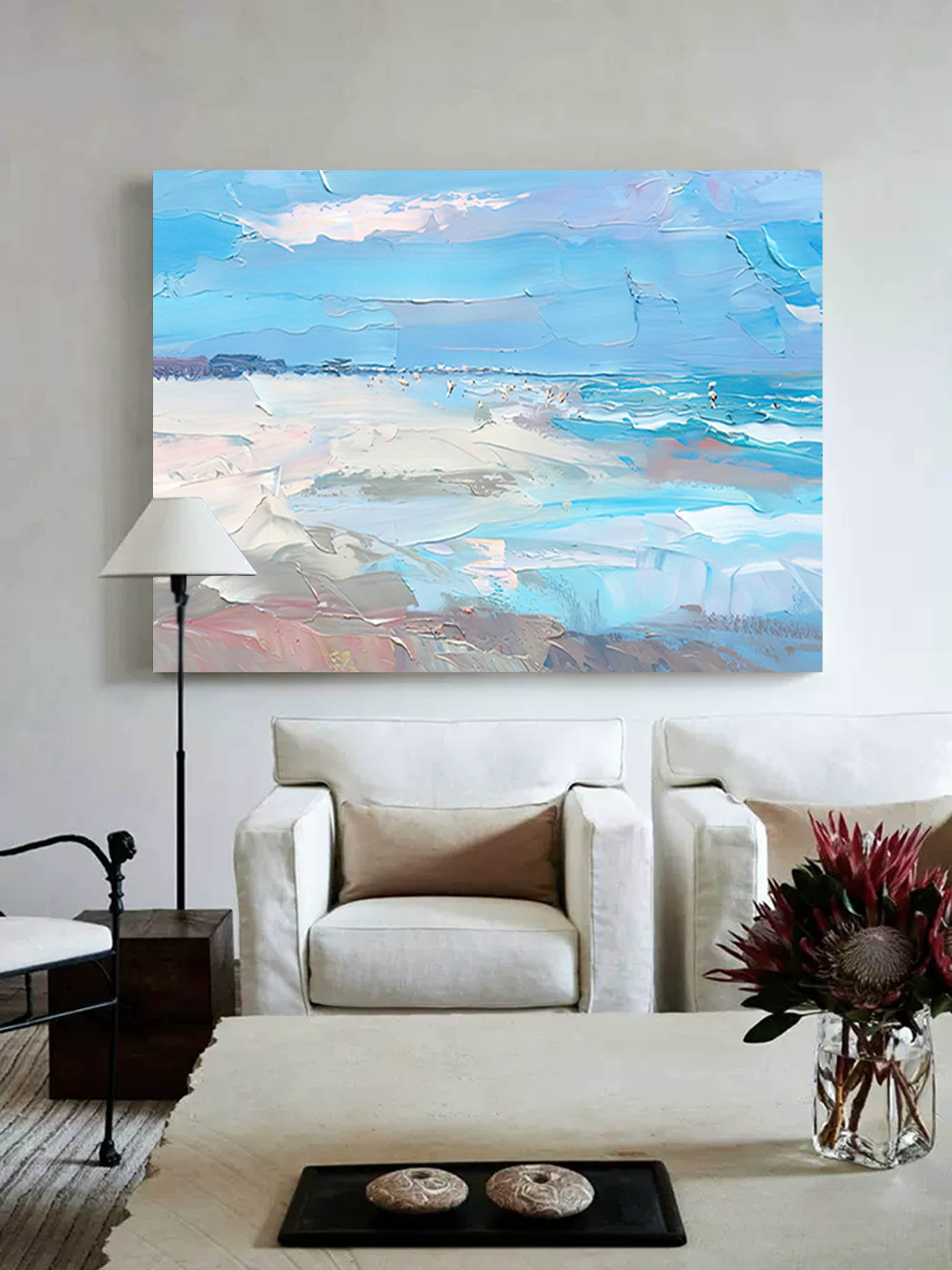 Coastal Breeze in Abstract