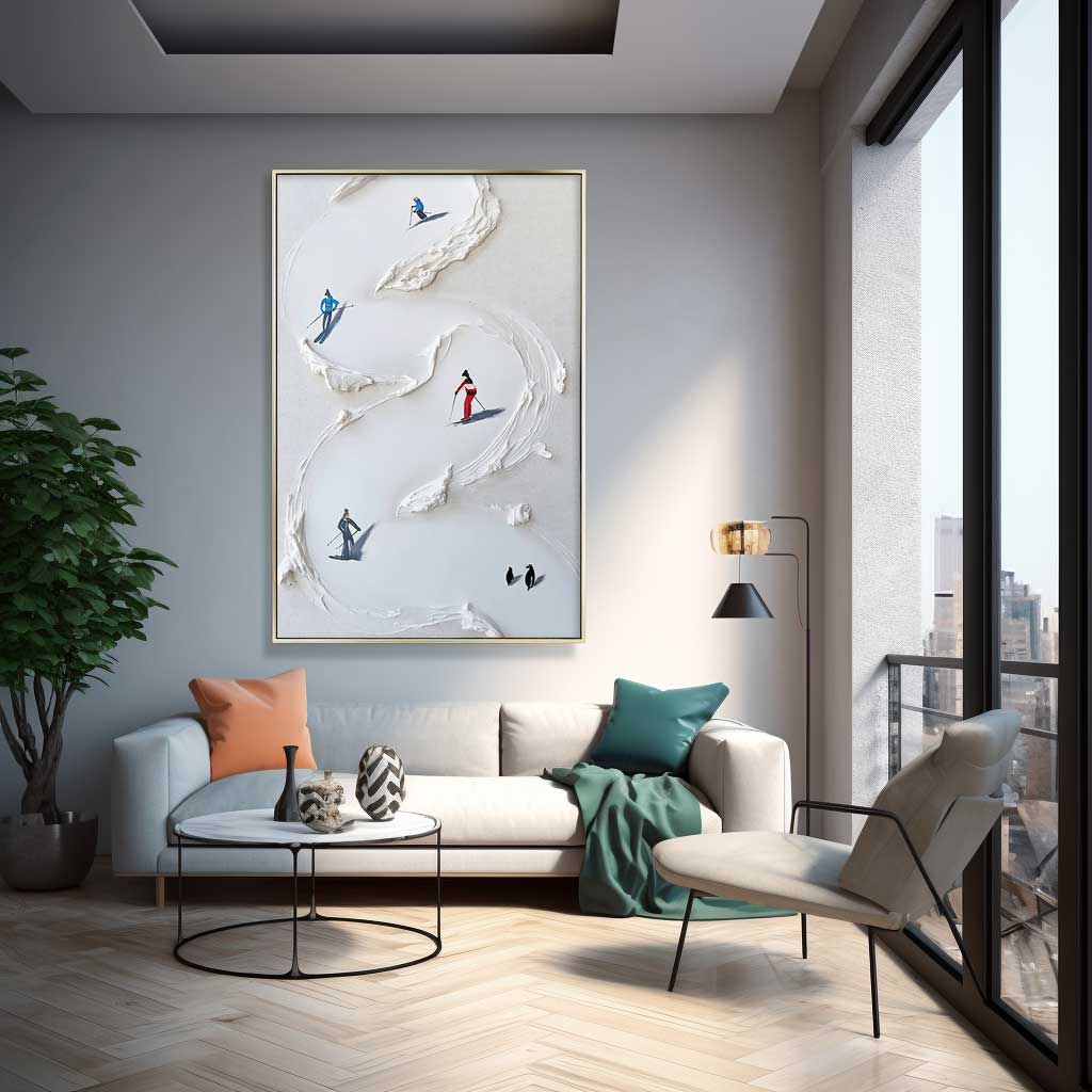 Abstract Canvas Art #AB328