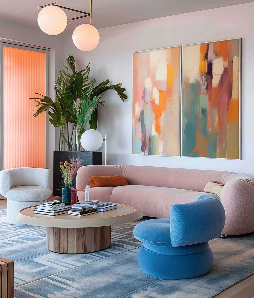 Abstract Canvas Art #AB327