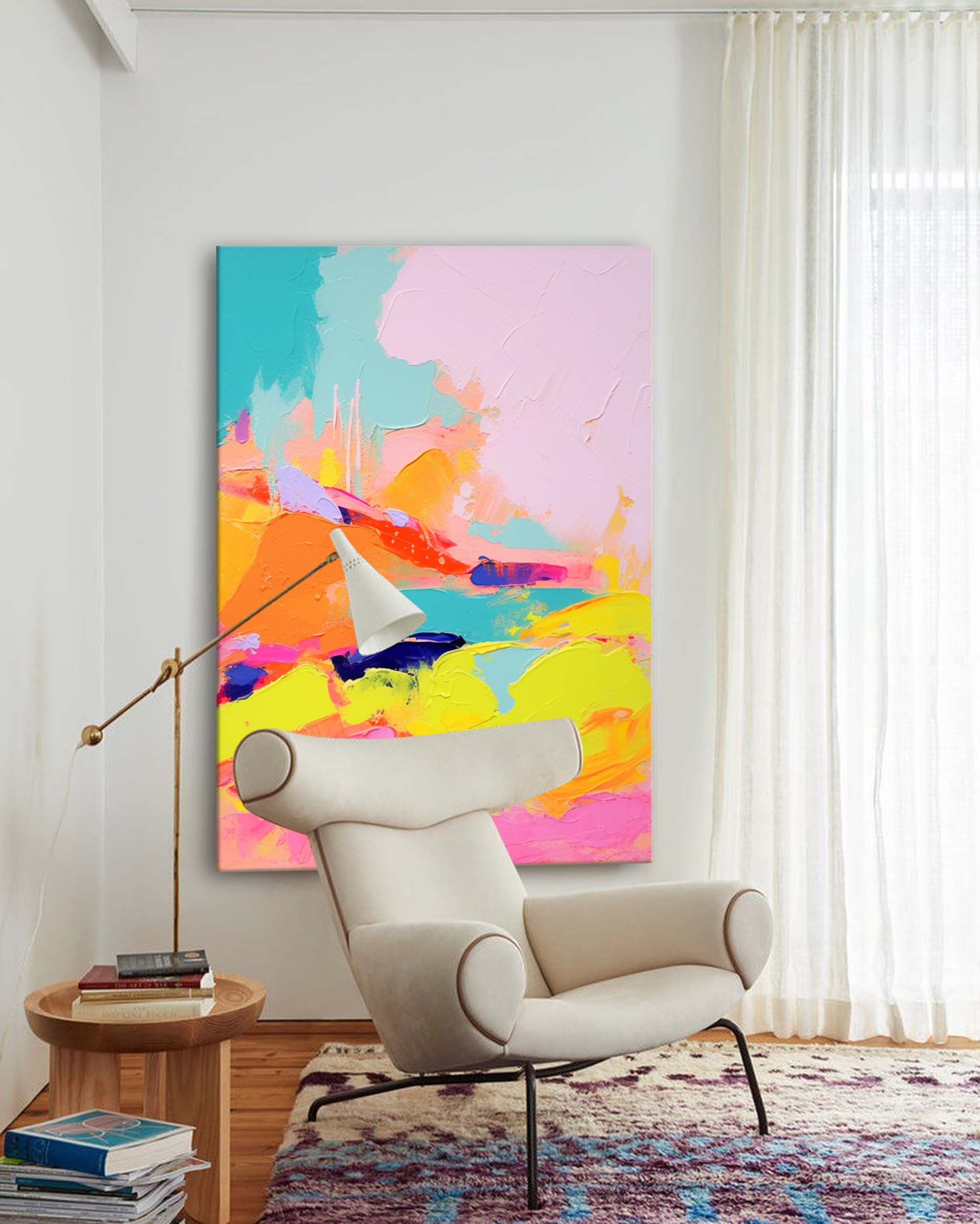 Radiant Abstract Color Fields