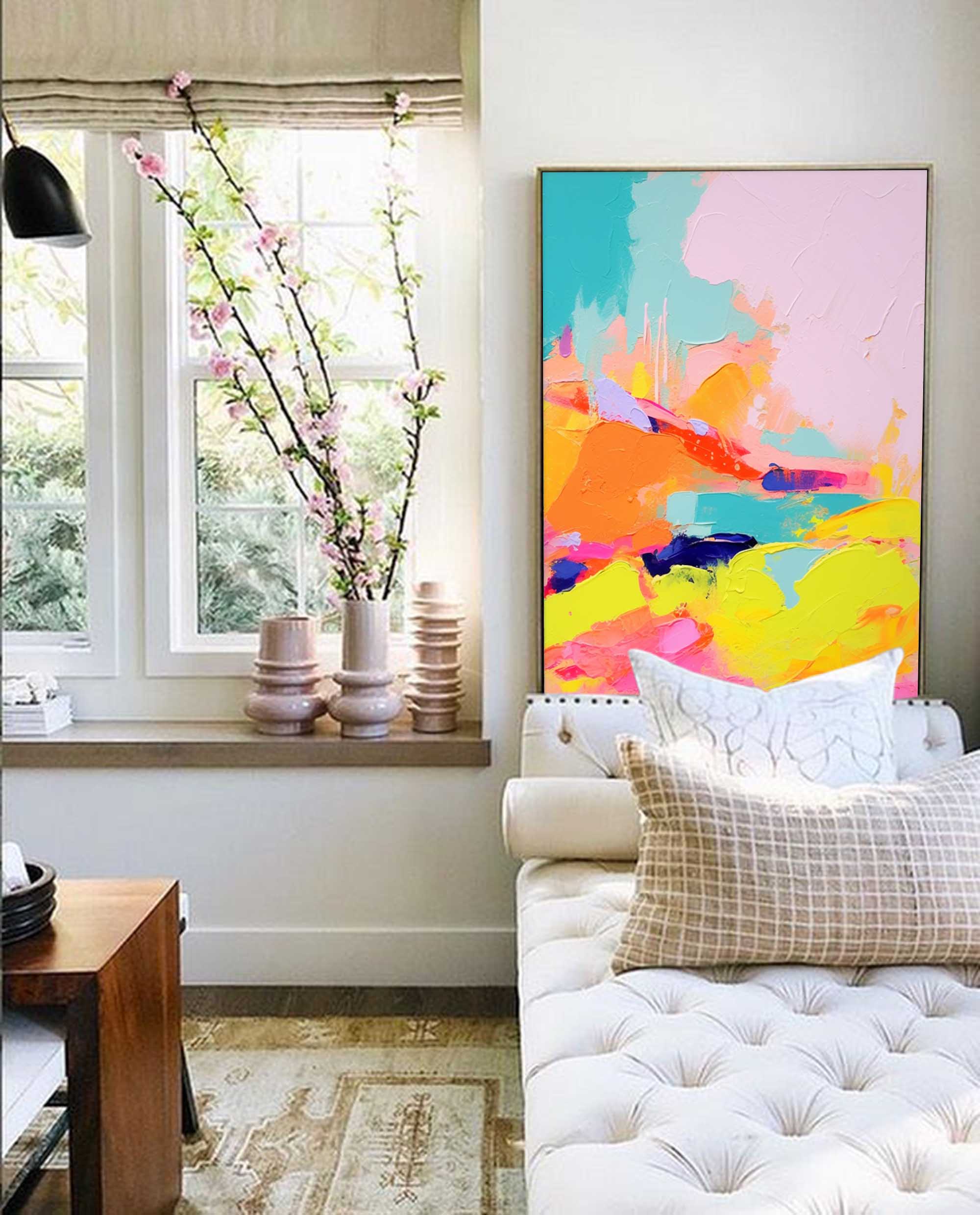 Radiant Abstract Color Fields
