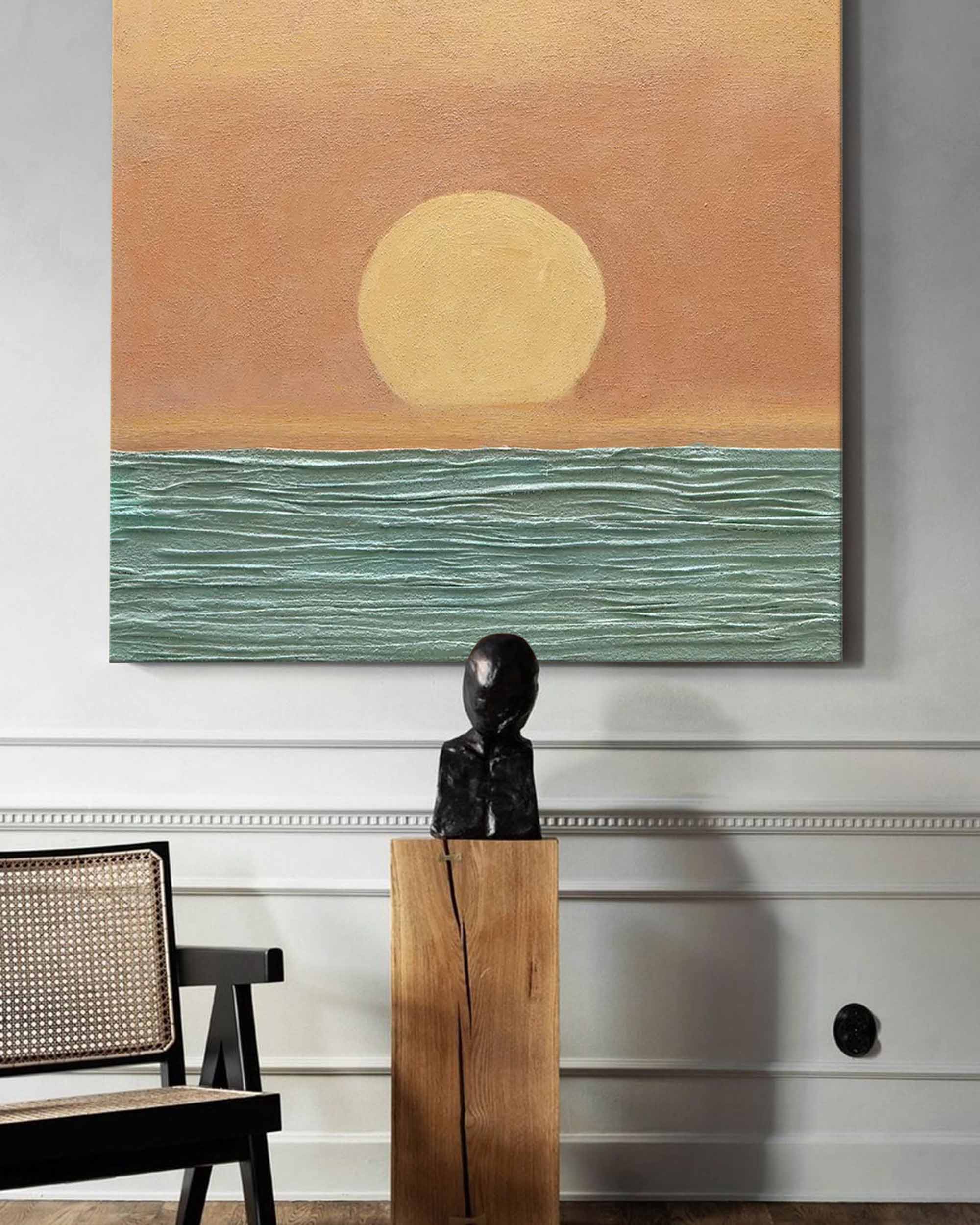 Serene Sunset Over Calm Waters