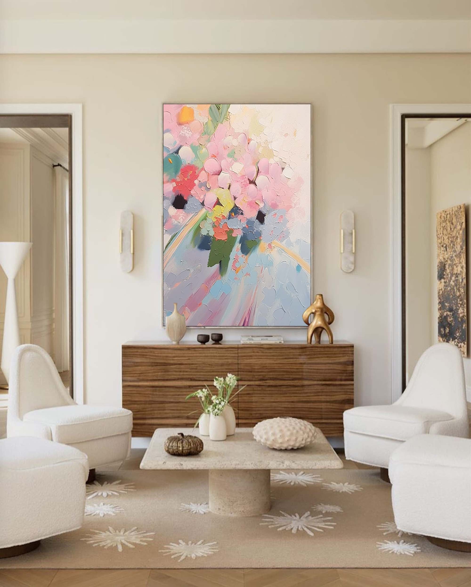 Soft Pastel Floral Dream