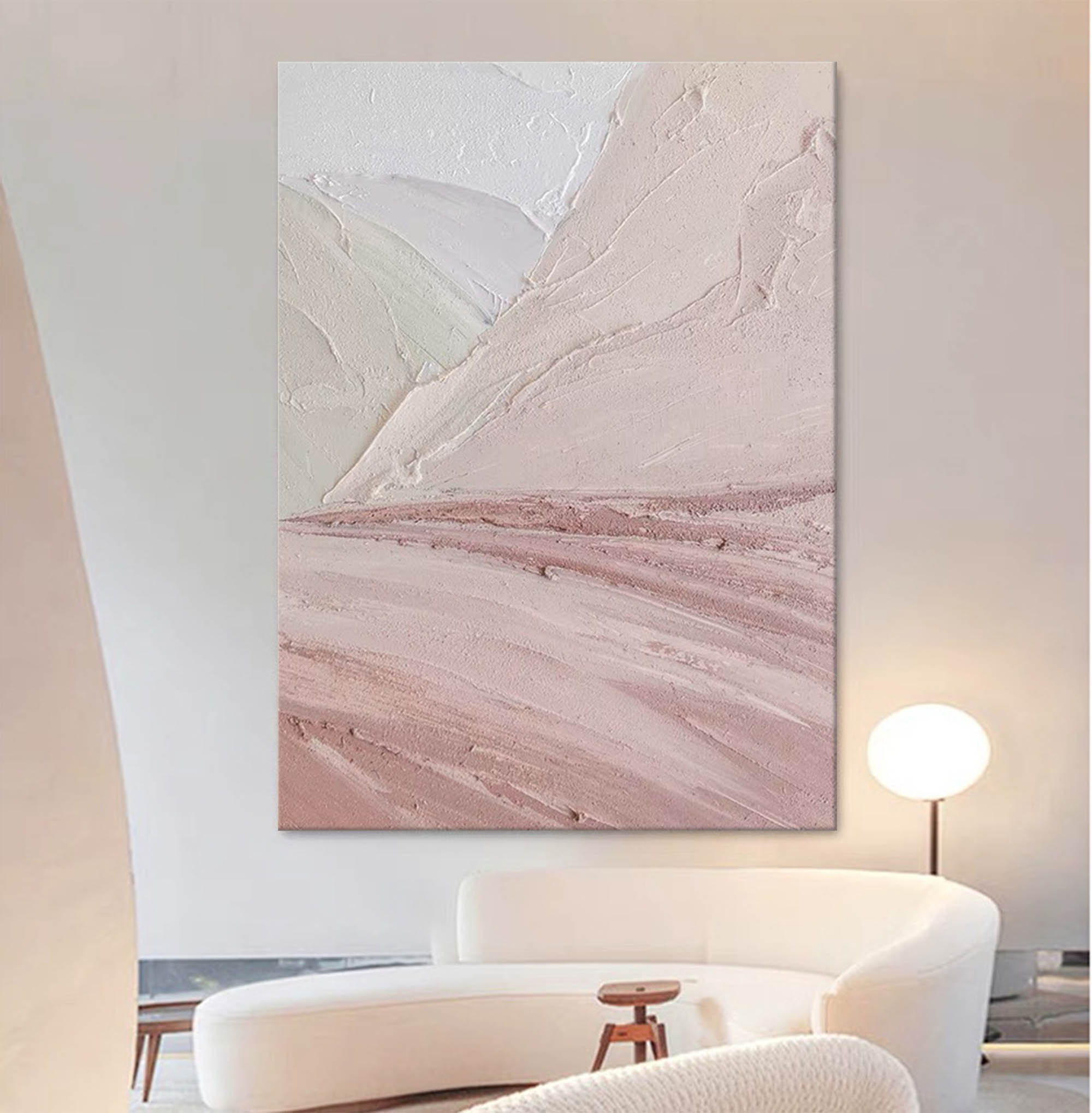 Soft Horizons: Minimalist Desert Palette