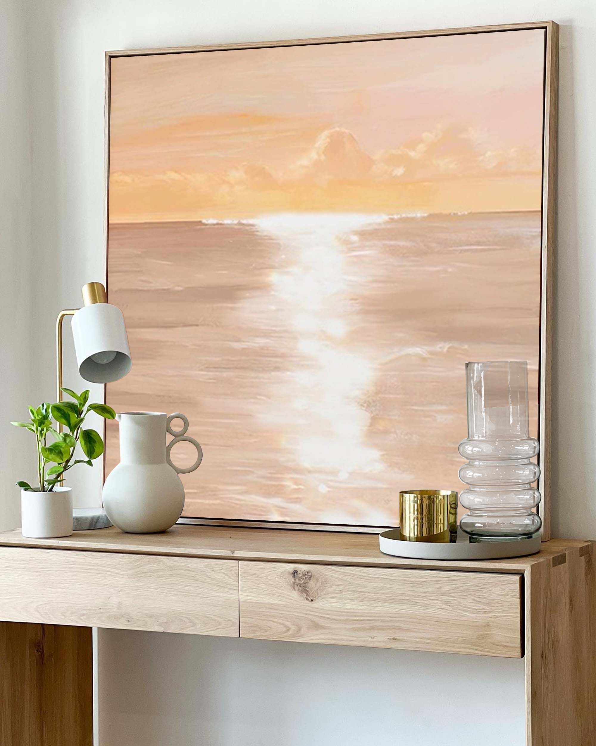 Golden Horizon at Sunset