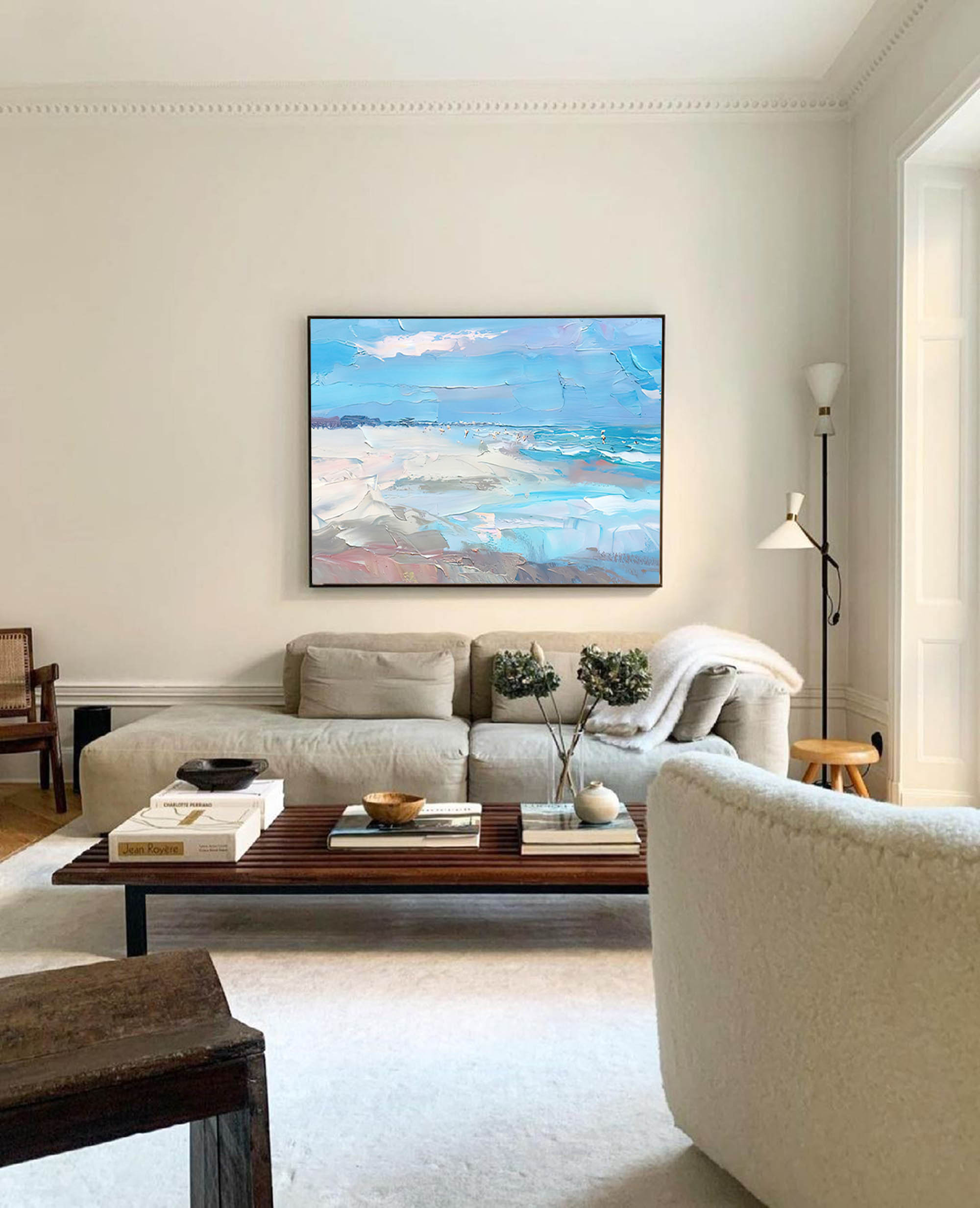 Coastal Breeze in Abstract