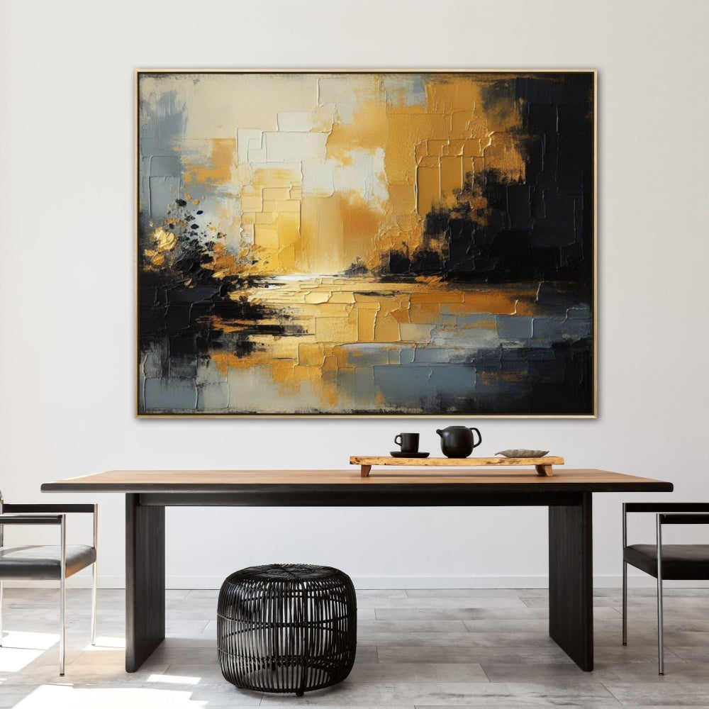 Modern Elegance: Custom Abstract Oil Paintings for Contemporary Interiors