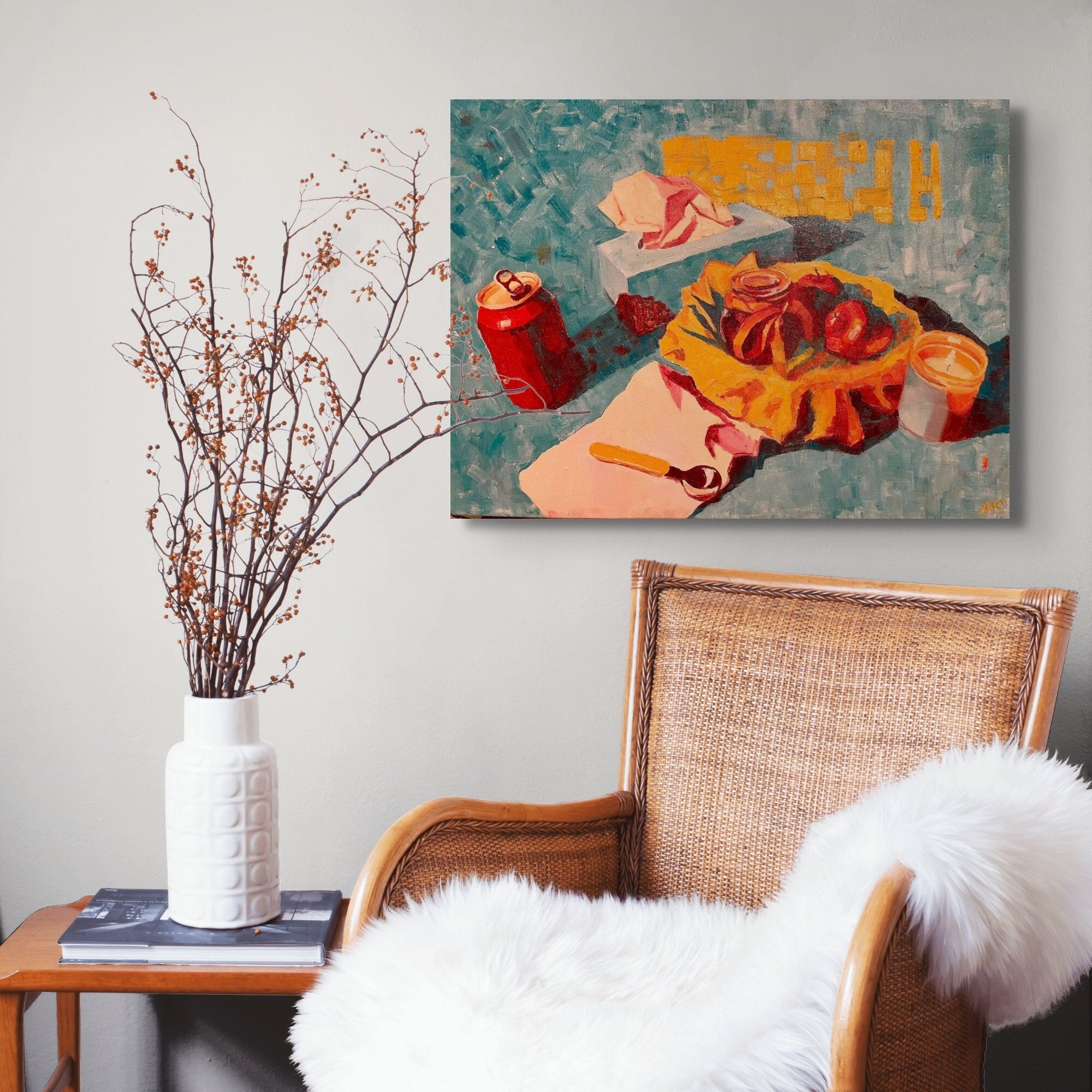 Canvas & Comfort: Artful Oil Paintings for the Heart of Your Home