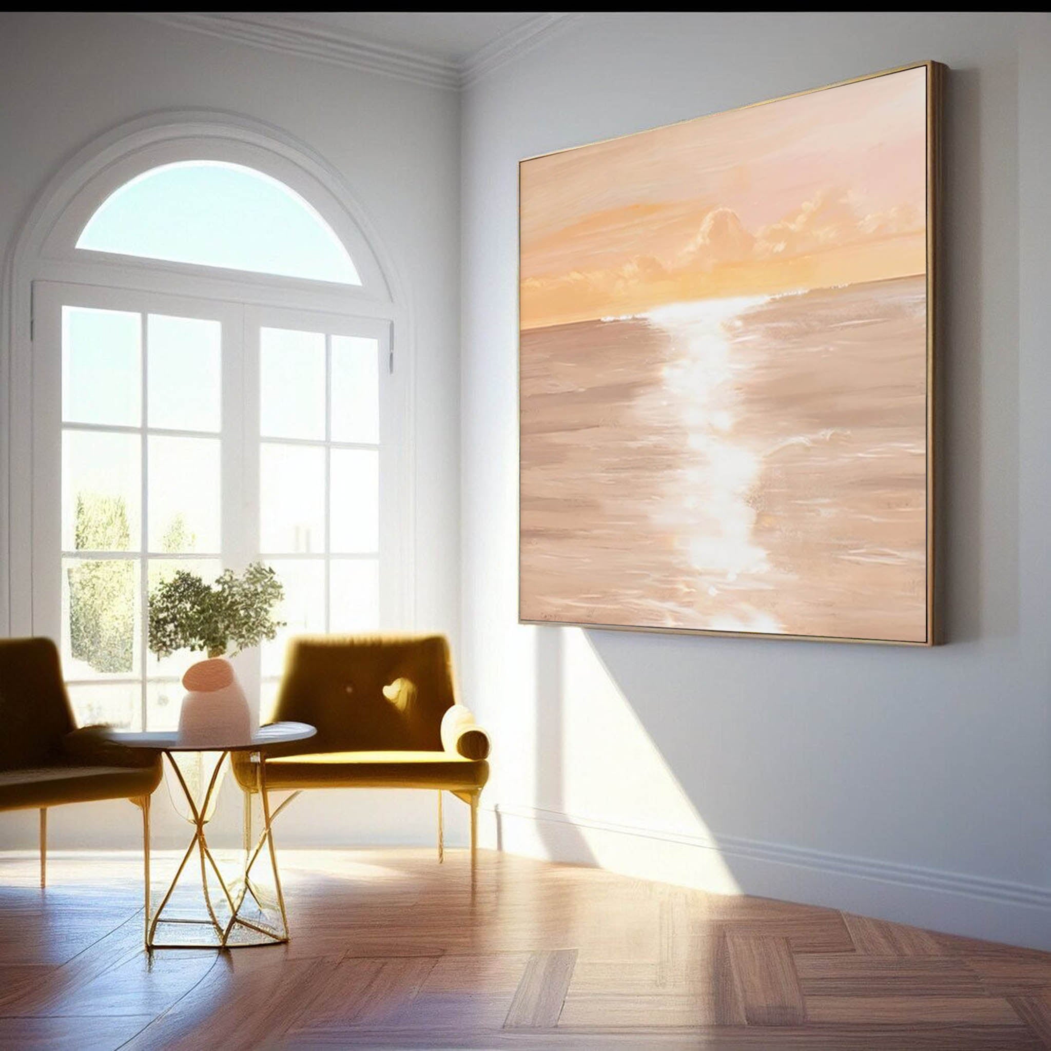 Golden Horizon at Sunset