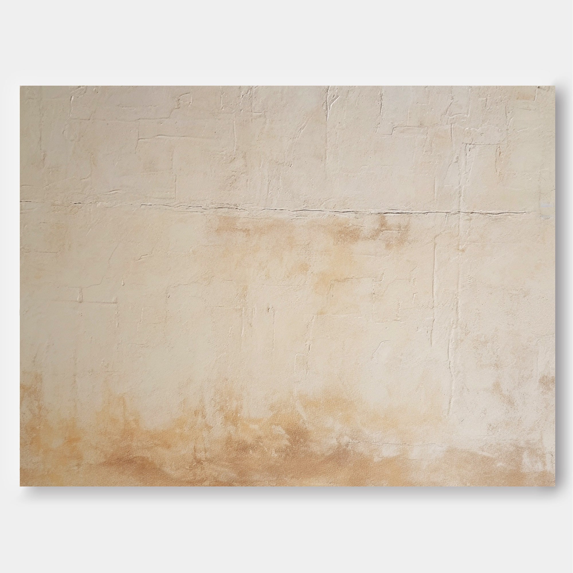 Neutral Earth Tones Abstract Art