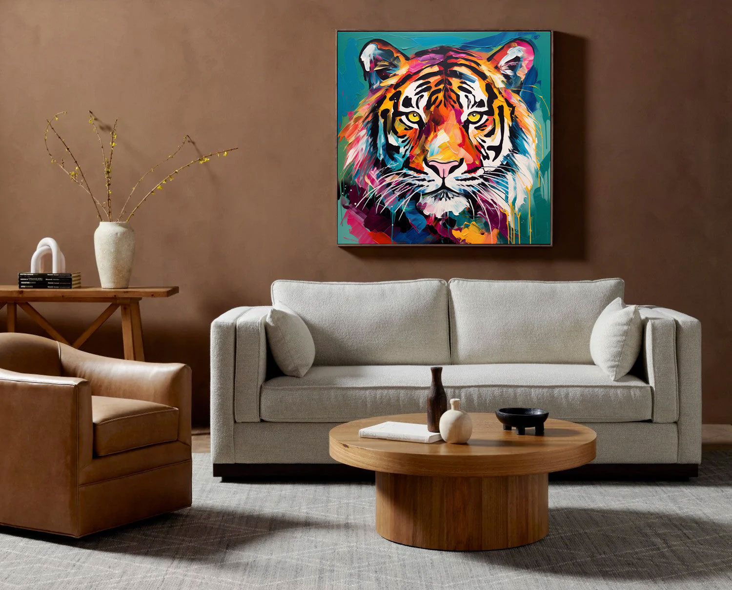 Radiant Tiger in Technicolor