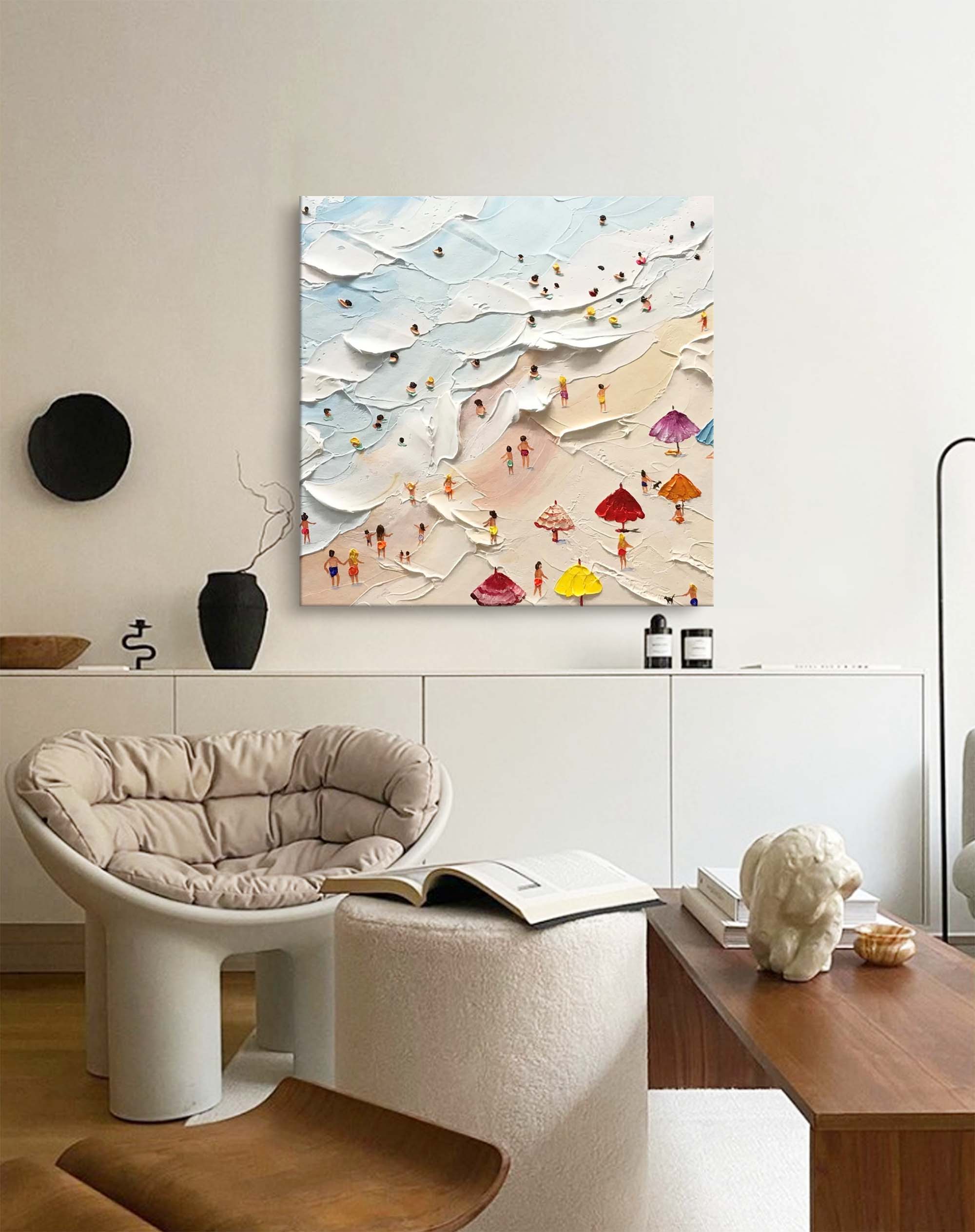 Summer Beach Vibes: Textured Coastal Life