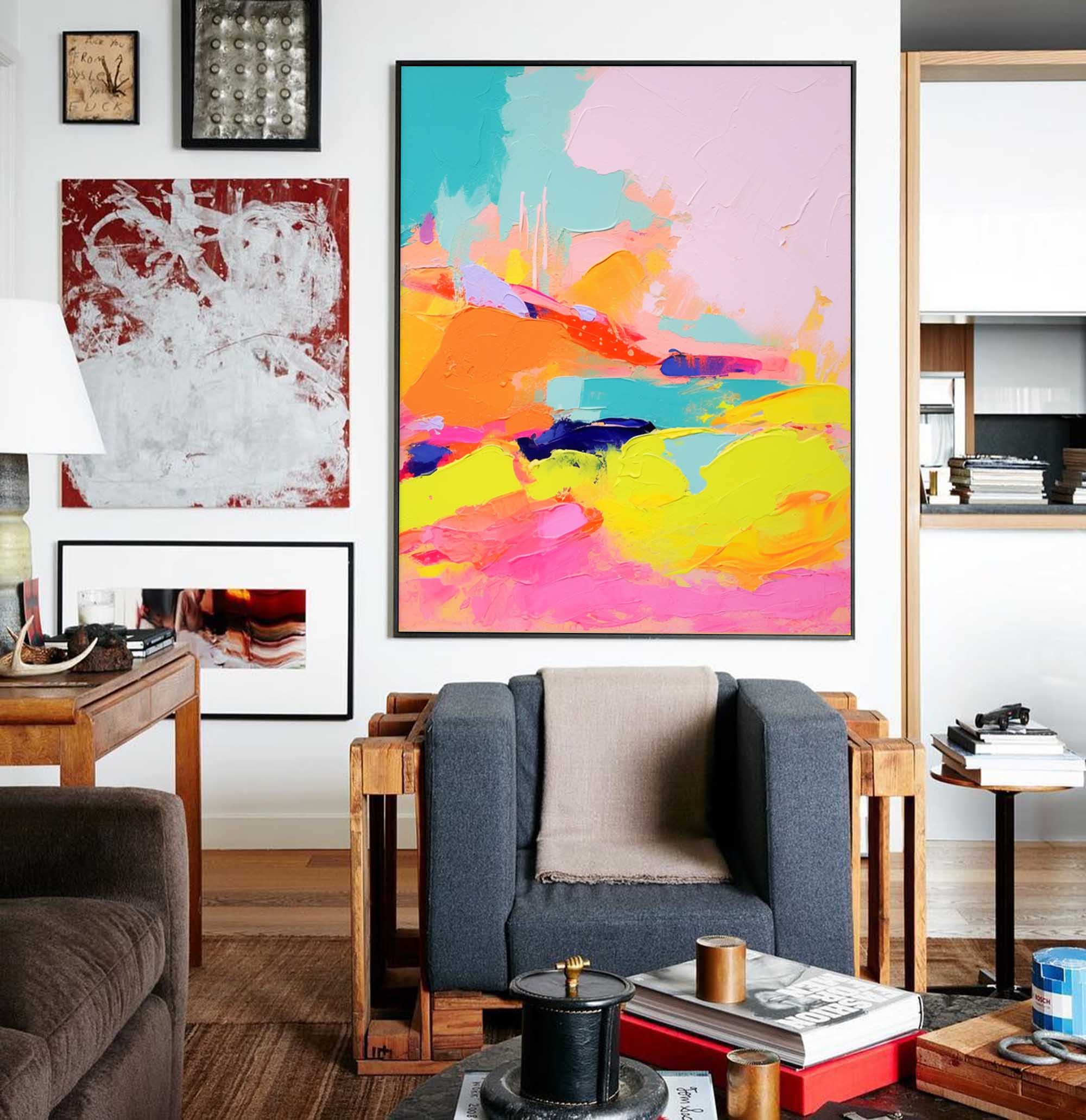 Radiant Abstract Color Fields