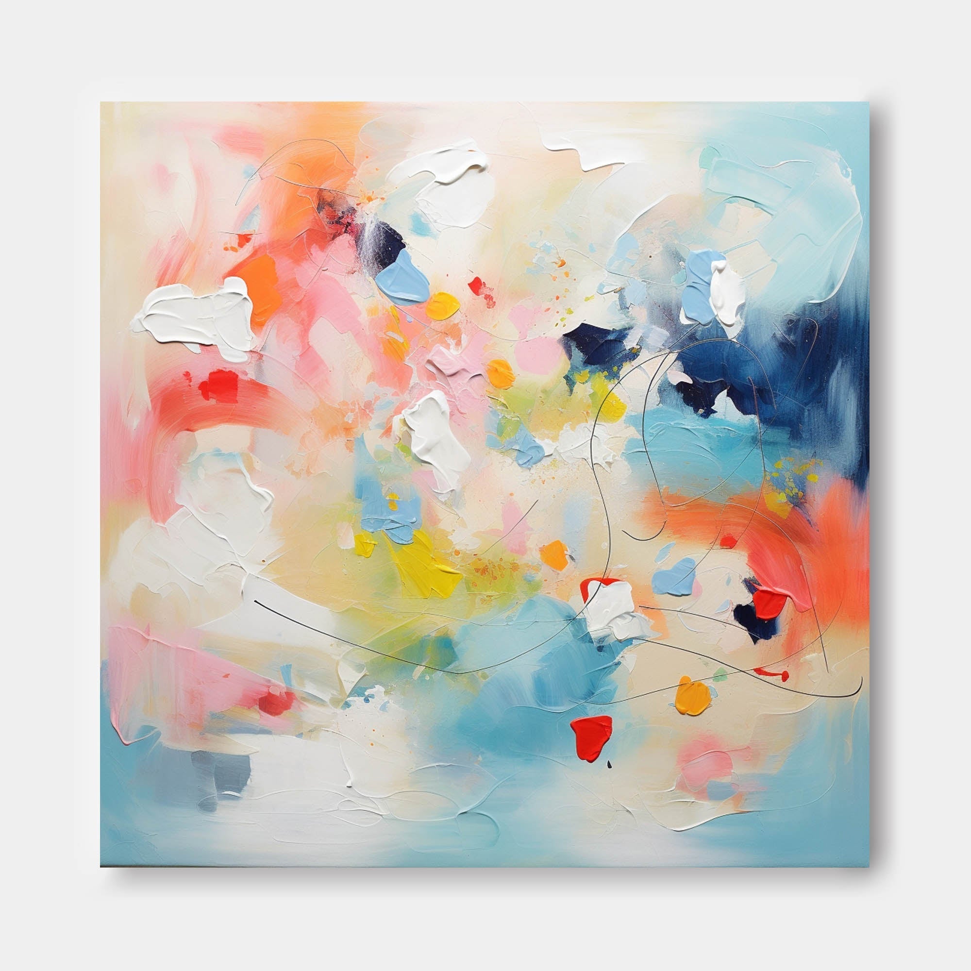Vibrant Abstract Color Motion Art