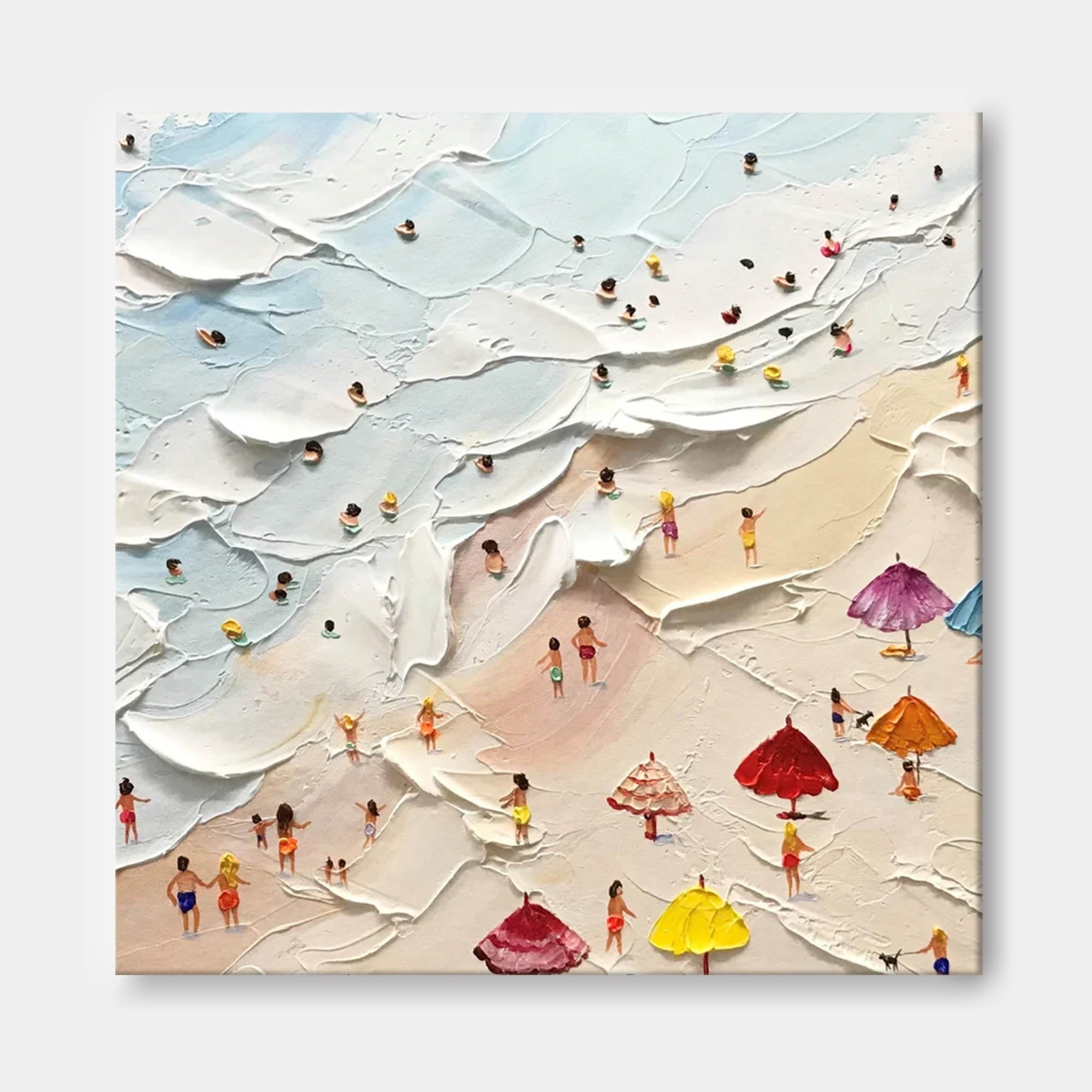 Summer Beach Vibes: Textured Coastal Life
