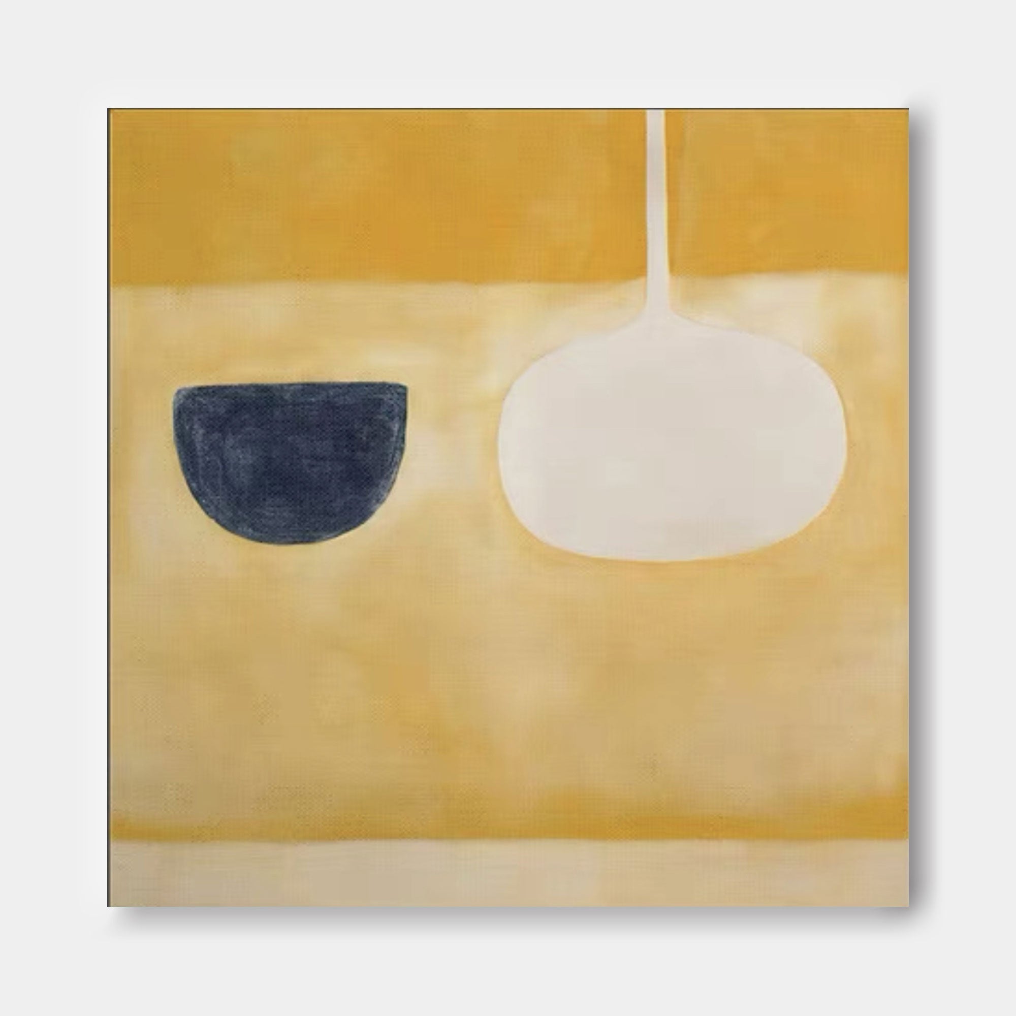 Minimalist Abstract Still Life Oil Painting
