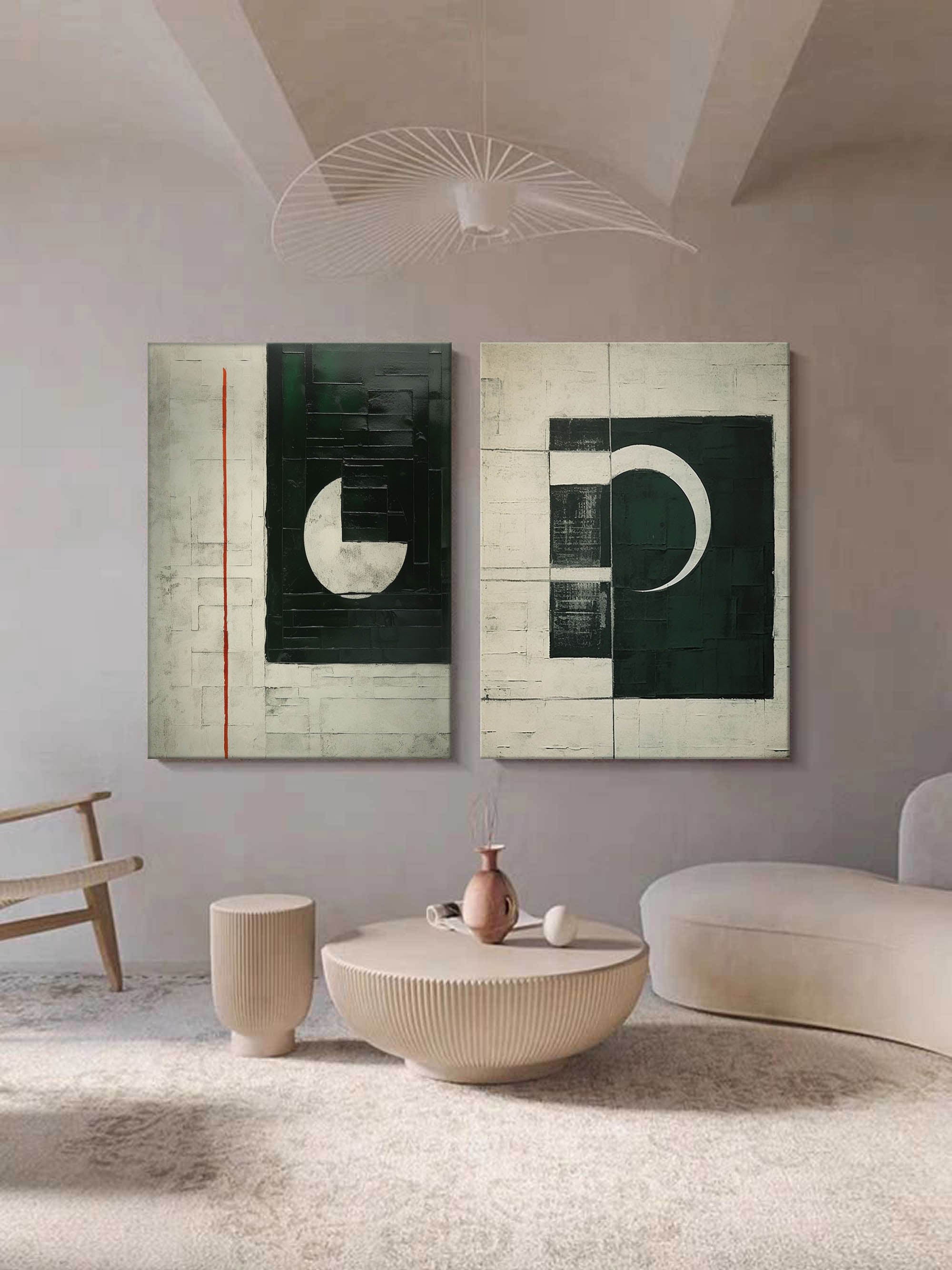 Abstract Painting Set Of 2 #SP150
