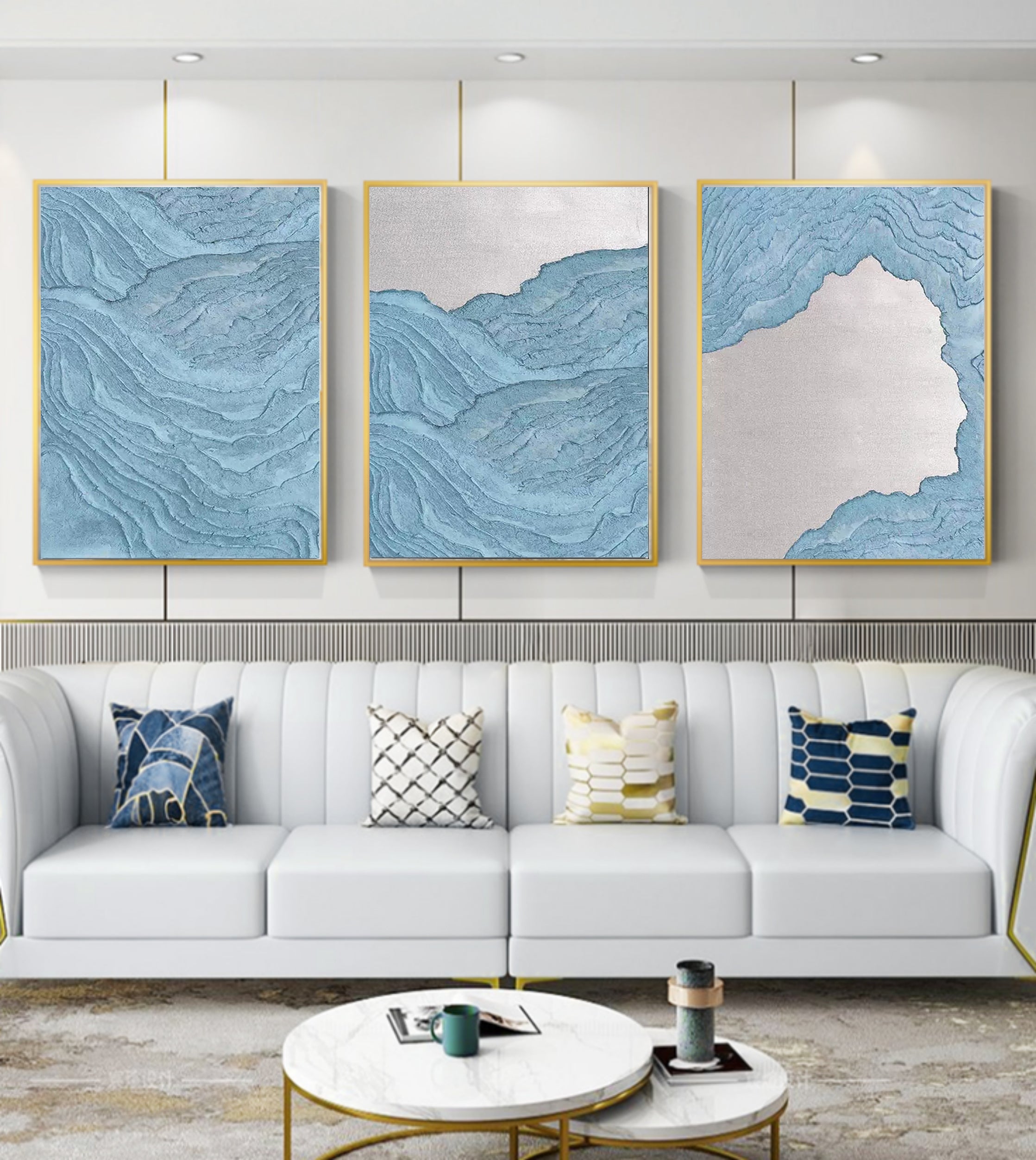Abstract Painting Set of 3 #SP006