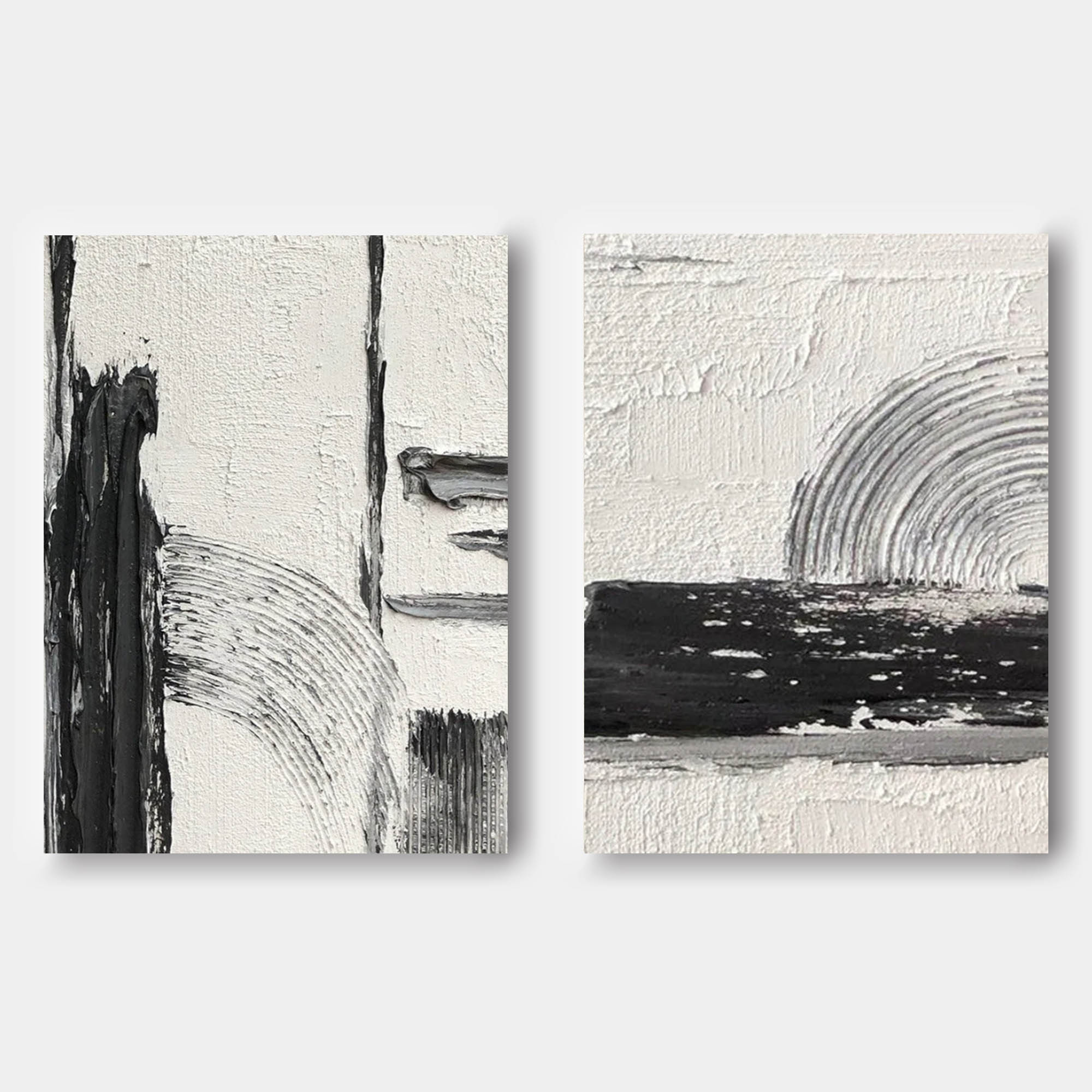 Abstract Painting Set Of 2 #SP112