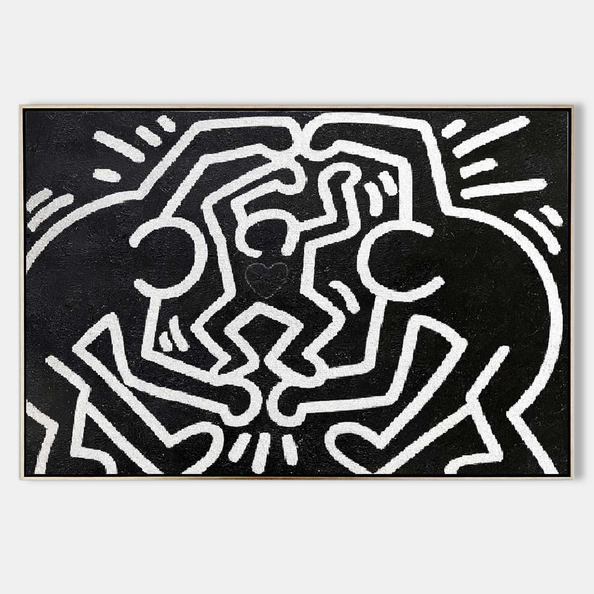 Keith Haring Style Painting #KS027
