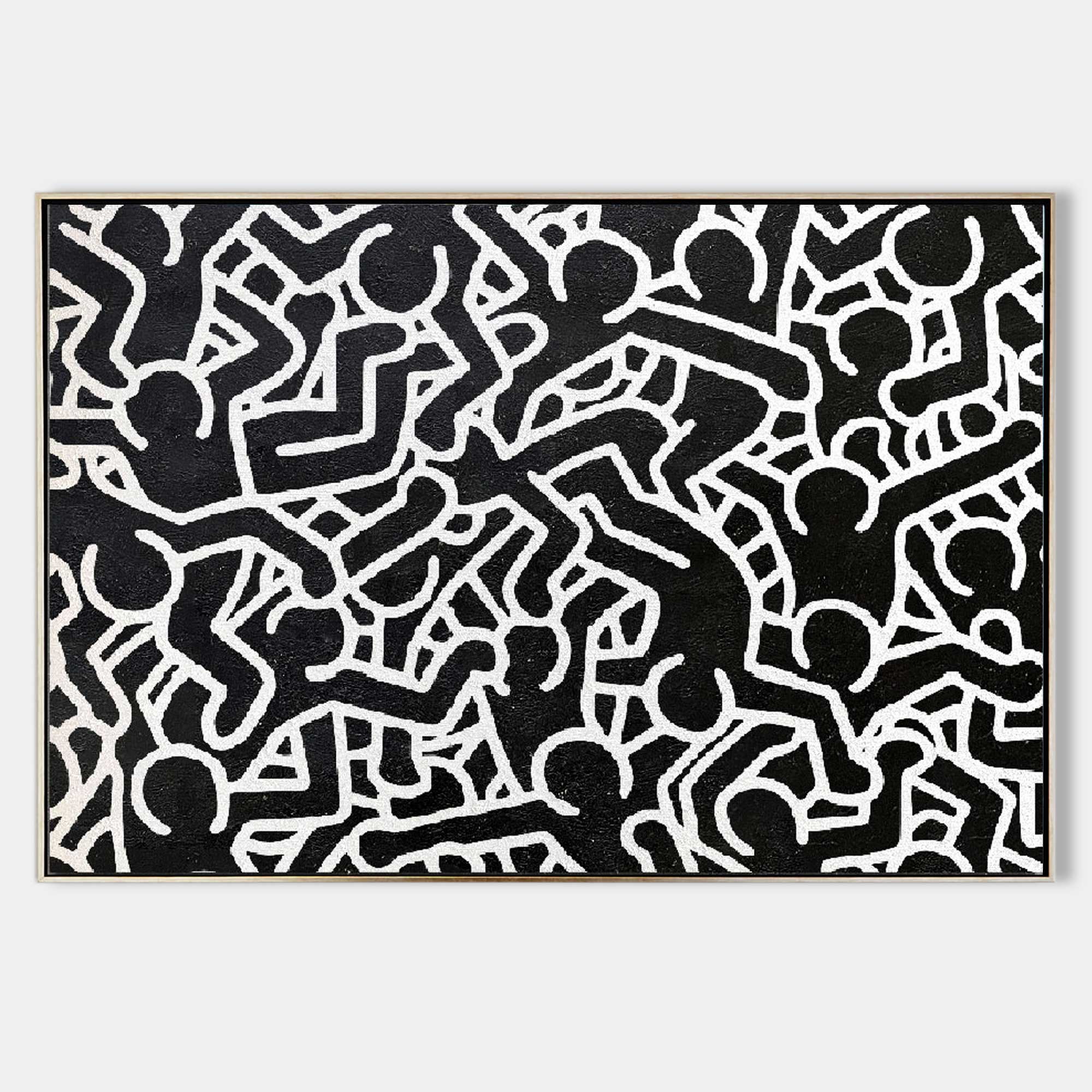 Keith Haring Style Painting #KS015