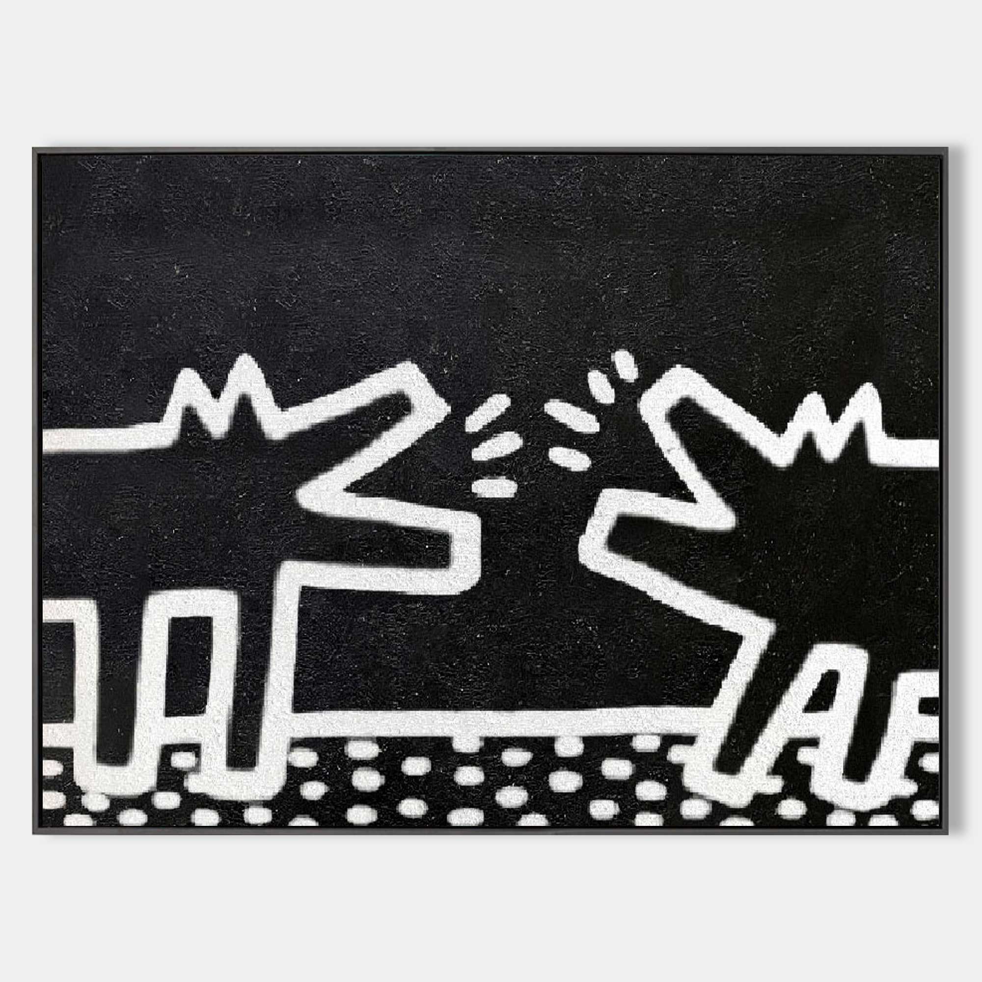 Keith Haring Style Painting #KS025