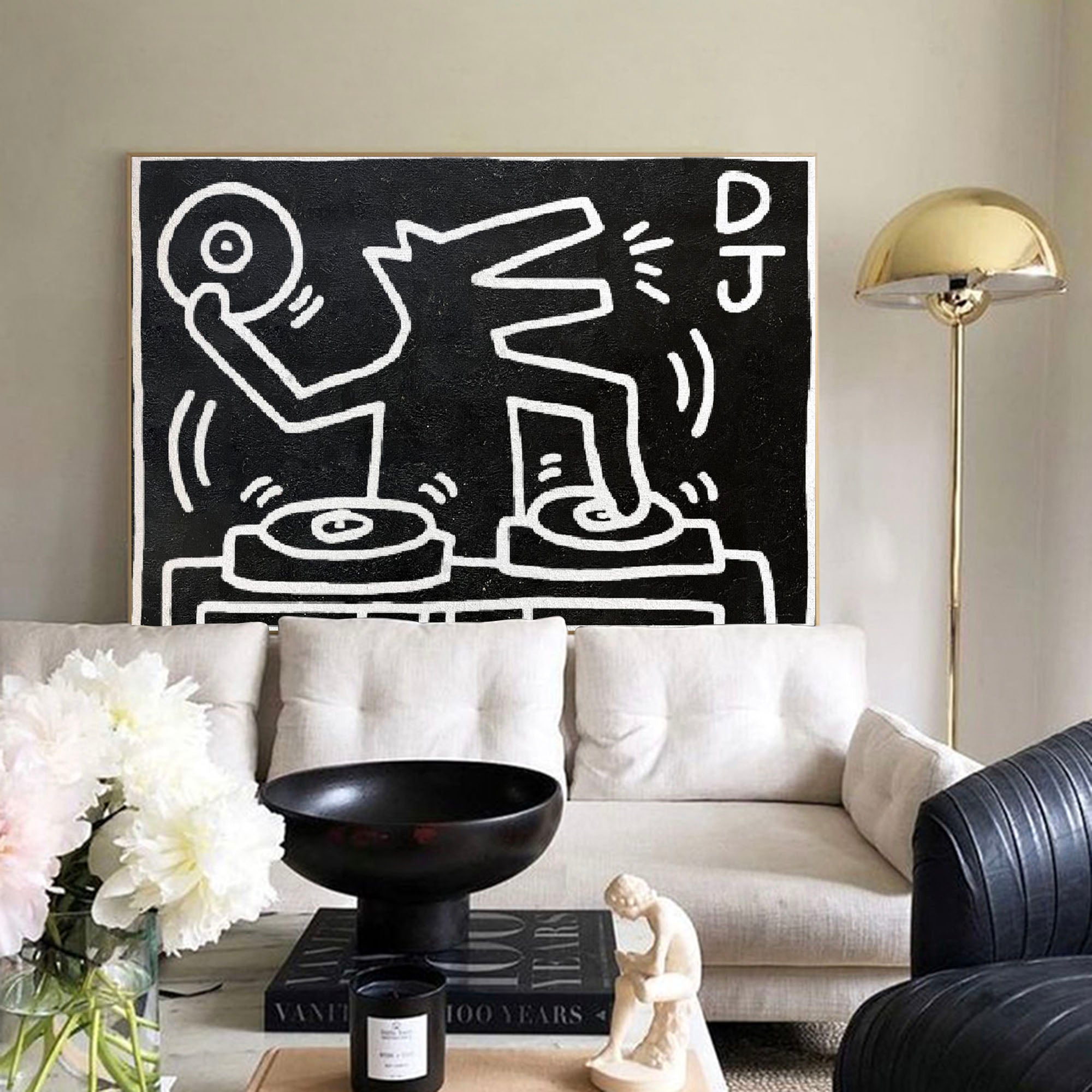 Keith Haring Style Painting #KS018