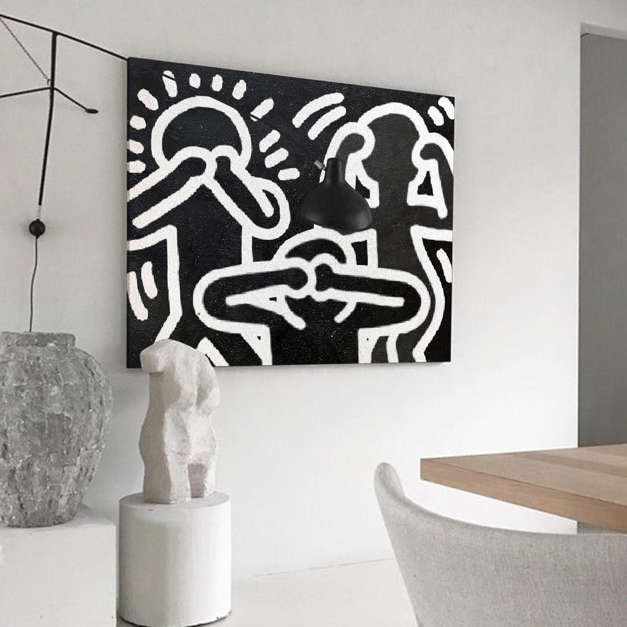 Keith Haring Style Painting #KS019