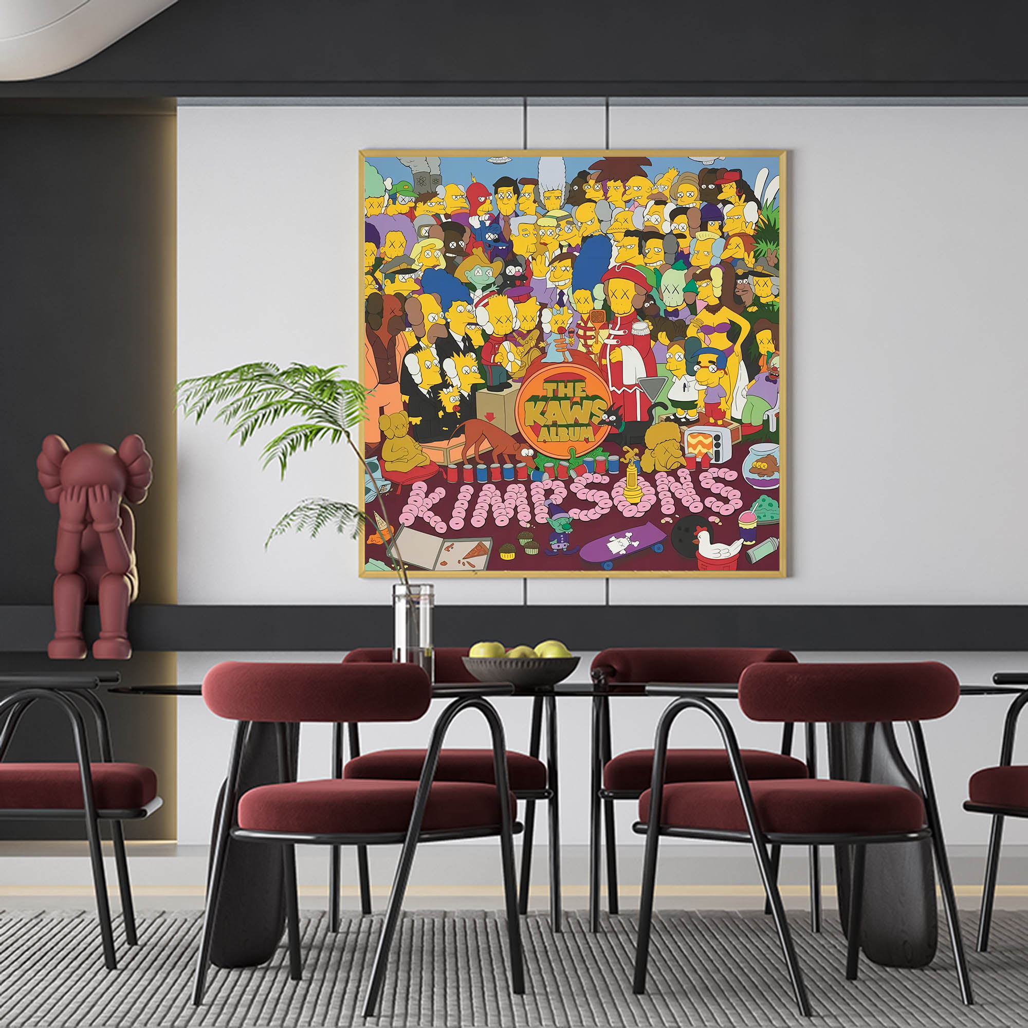 Kaws Pop Art #KS019