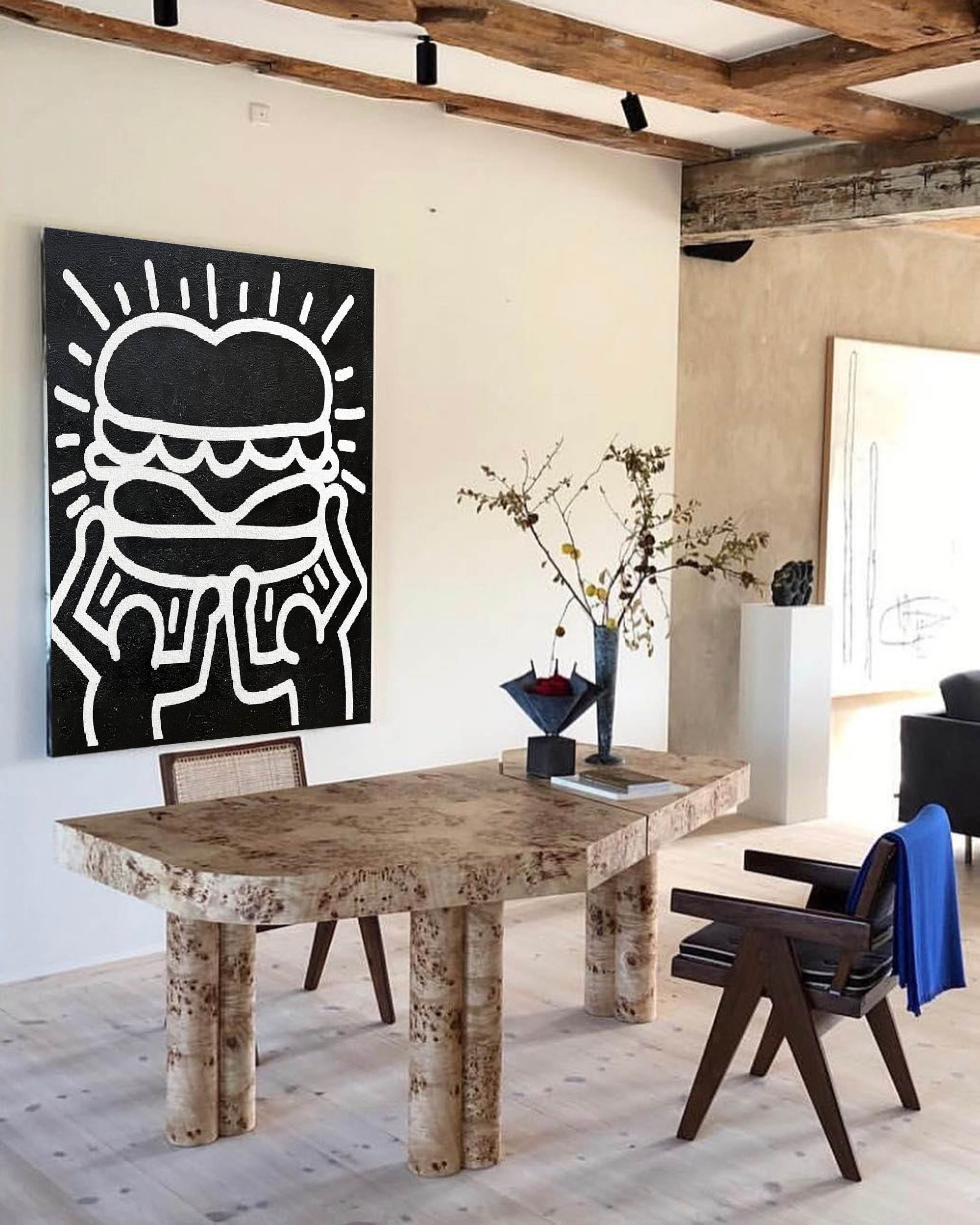 Keith Haring Style Painting #KS013