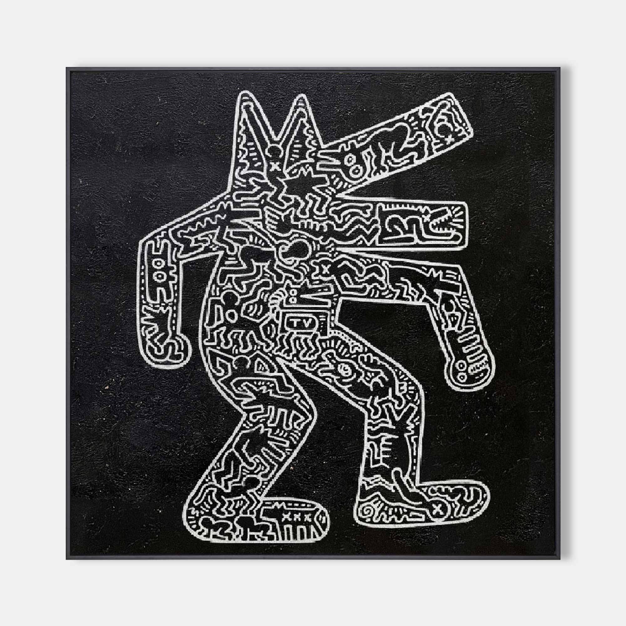 Keith Haring Style Painting #KS012