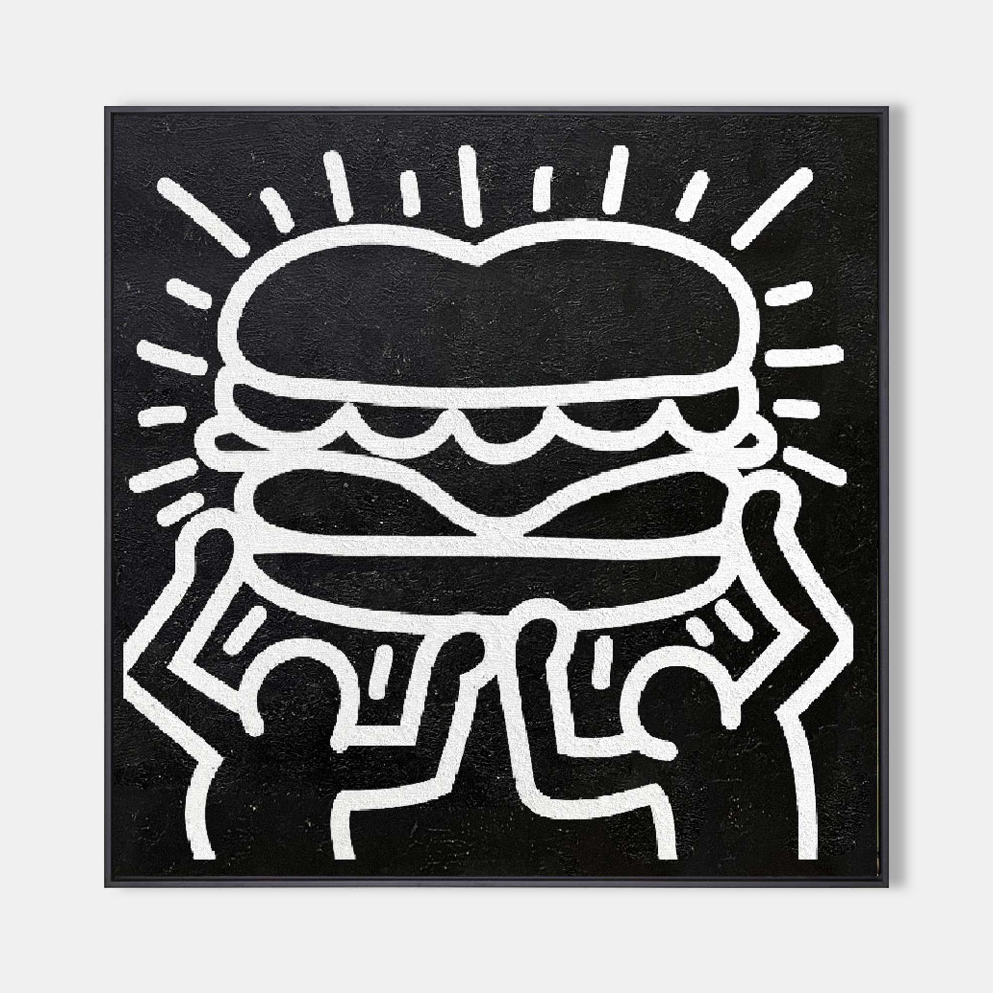 Keith Haring Style Painting #KS013