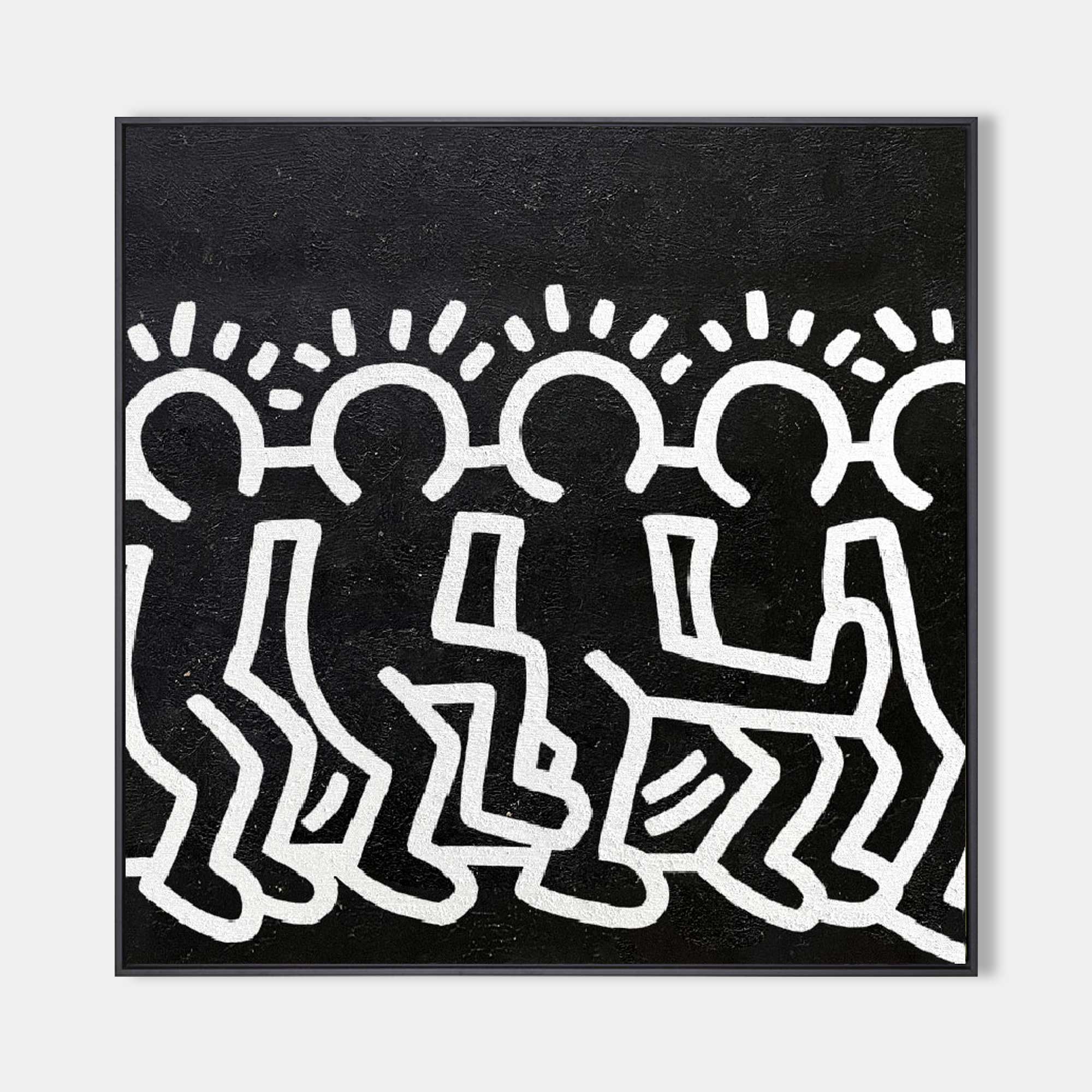 Keith Haring Style painting #KS022