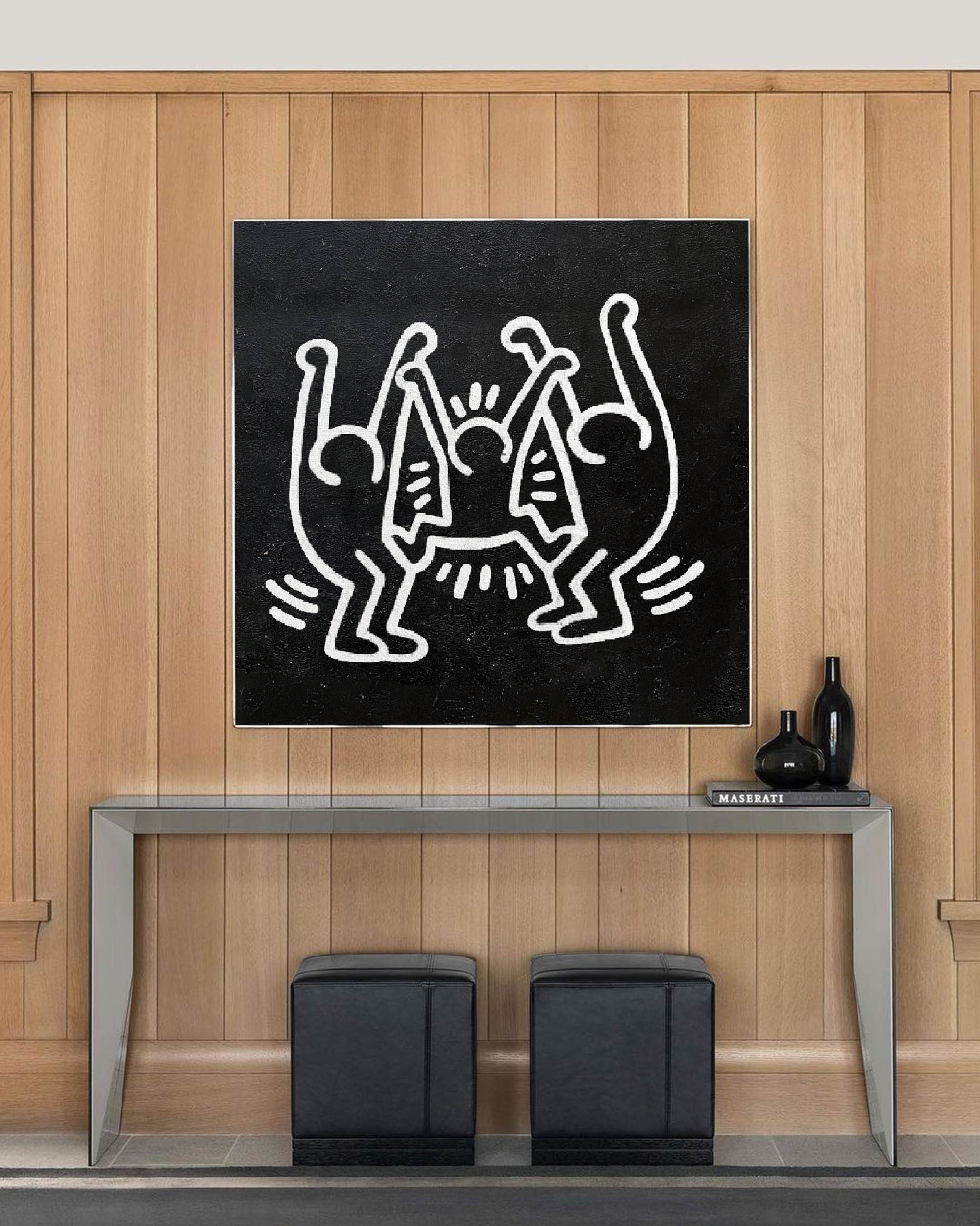 Keith Haring Style Painting #KS010